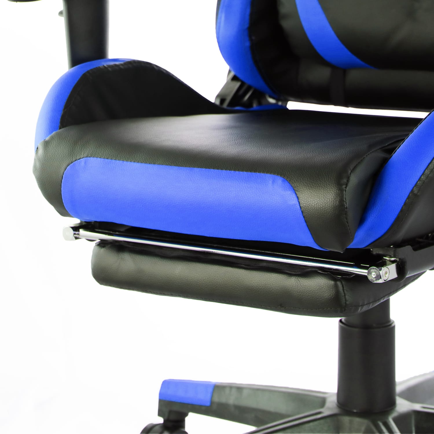 GameFitz Ergonomic Faux Leather Gaming Chair BlackBlue PopularChairscom GameFitz Ergonomic Faux Leather Gaming Chair BlackBlue PopularChairscom