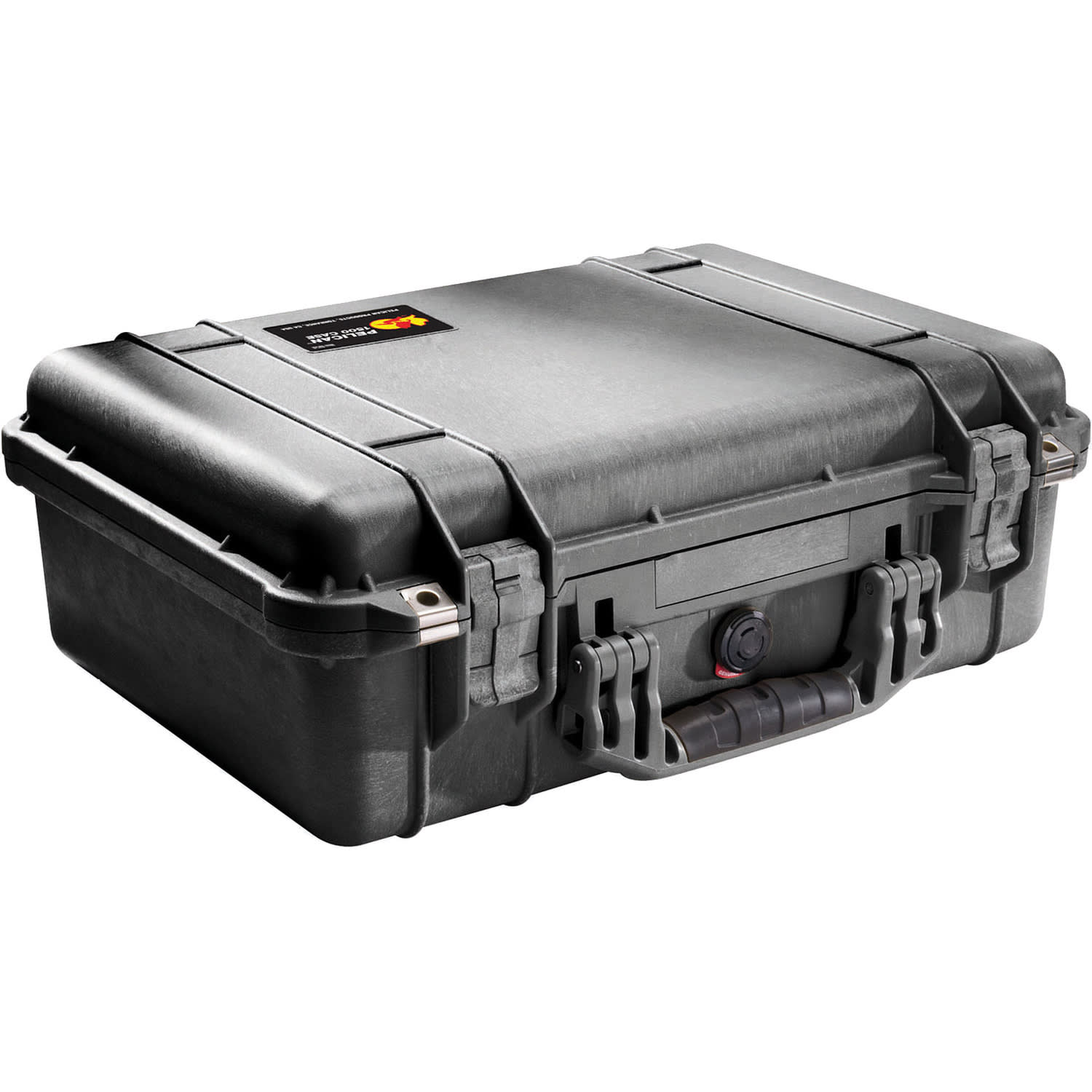 Pelican PELICAN PROTECTOR PROTECTOR CASE 1500 W/ FOAM BLACK - Internal Dimensions: - External Dimensions: Height18.5in Width x 6.9in Depth x 14.1in Height - Double Throw Latch, Padlock Closure - Stainless Steel, Copolymer - Black
