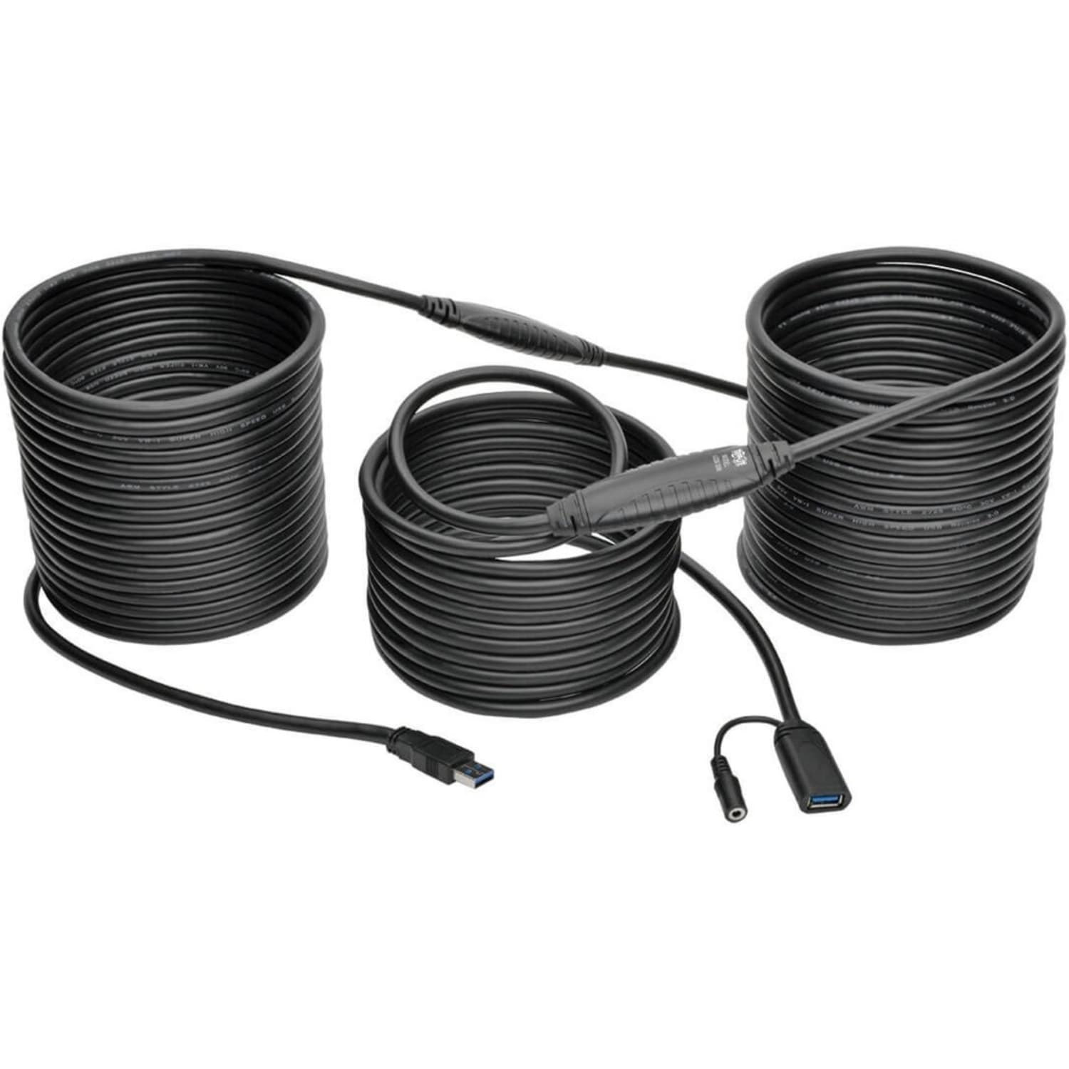Eaton Tripp Lite Series USB 3.0 SuperSpeed Active Extension Repeater Cable (USB-A M/F), 20M (65.61 ft.) - U33020M - Image 3