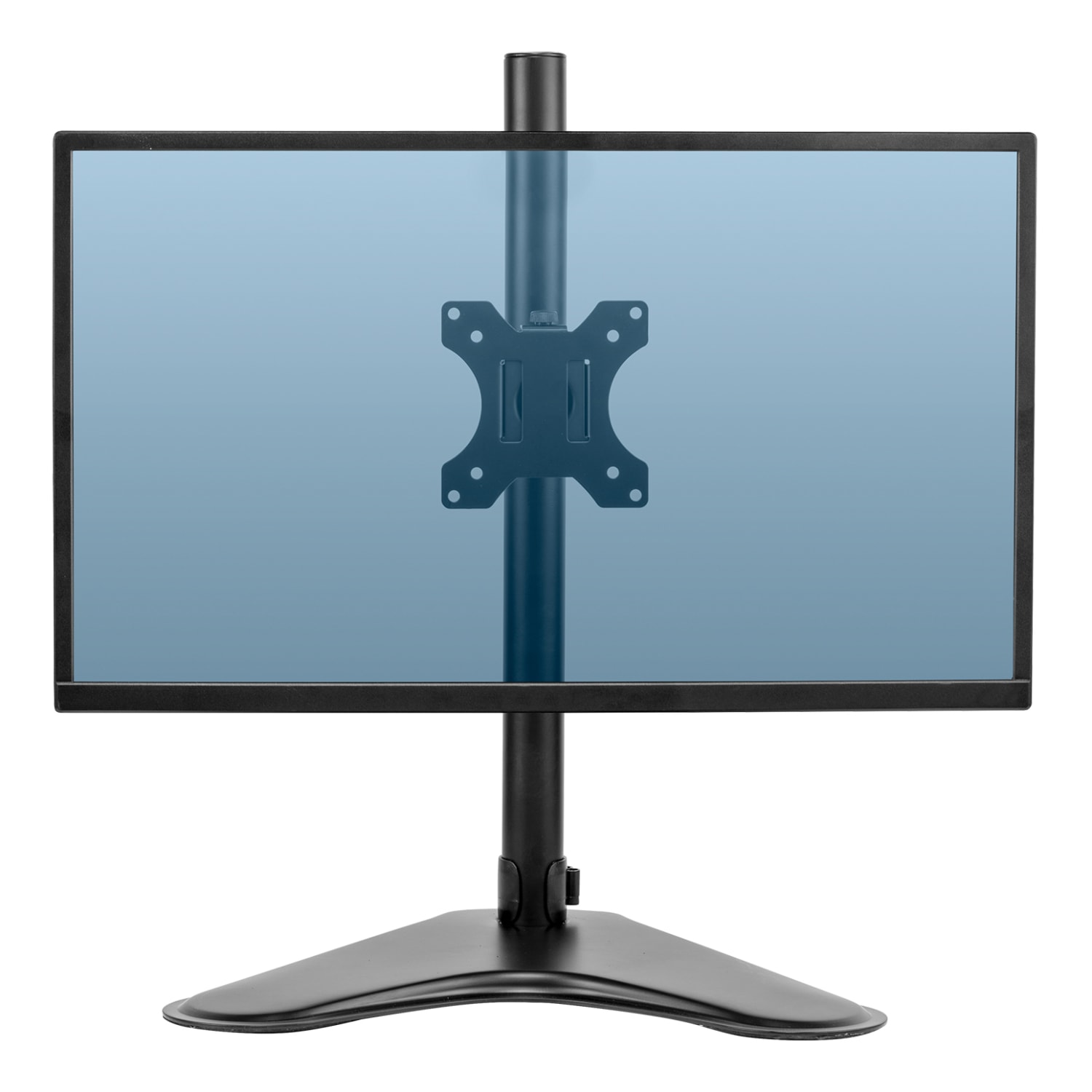 Fellowes Professional Freestanding Single Monitor Arm For 32in Monitors, 18.31inH x 11.03inW x 28.56inD, Black - Image 4