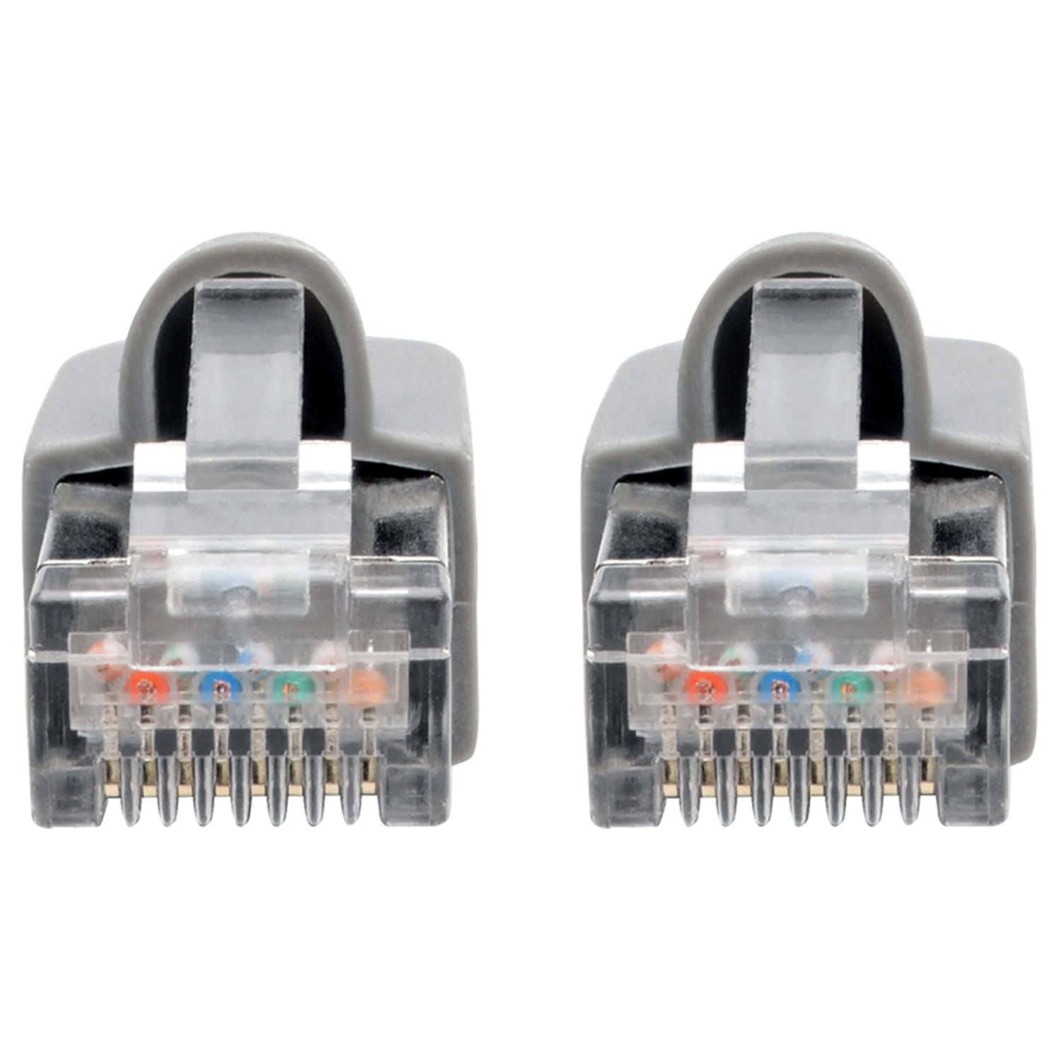 Tripp Lite Cat6a Snagless Shielded STP Patch Cable 10G, PoE, Gray M/M 5ft - 5 ft Category 6a Network Cable - 1.25 GB/s - Shielding - Gray - Image 4