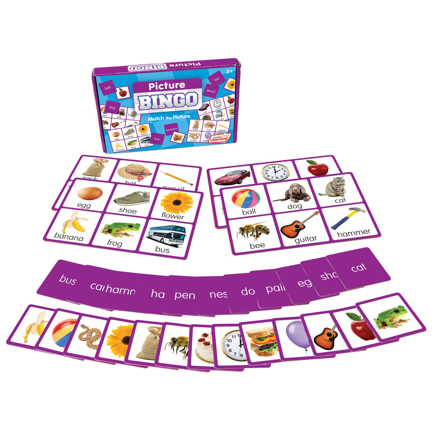 Junior Learning Picture Bingo, Pack Of 2 - Image 3