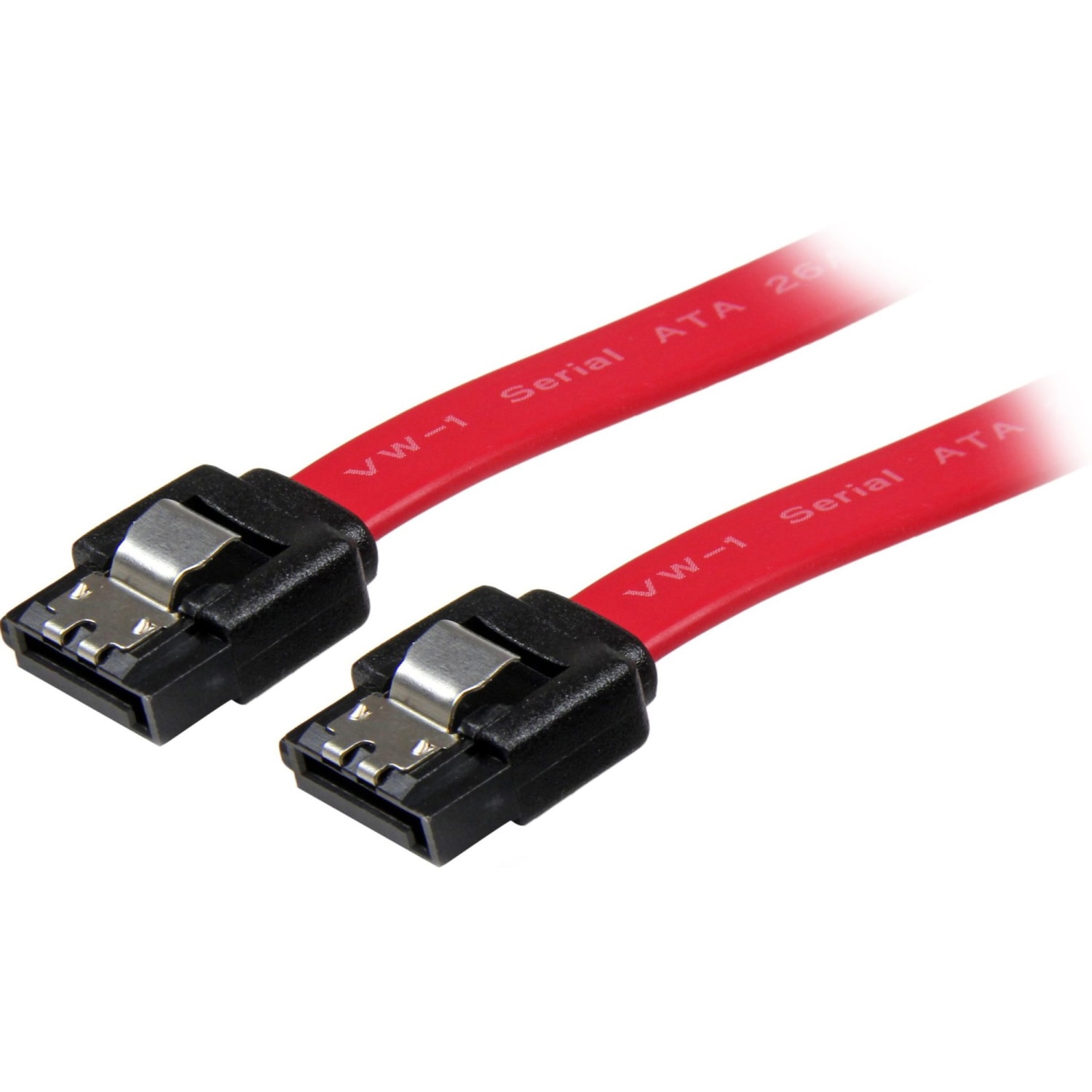 StarTech.com 18in Latching SATA Cable - SATA hard drive cable, with latching SATA connectors, for securely fastened hard drive installations. - Image 5