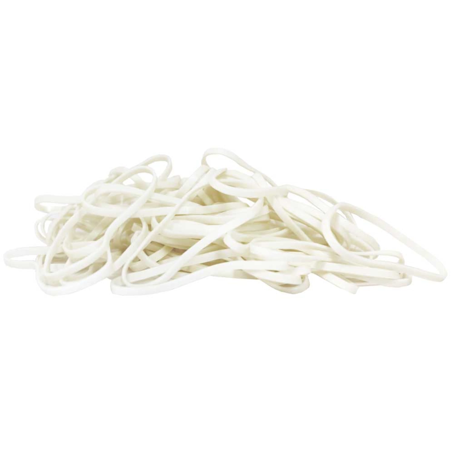 JAM Paper Rubber Bands, Size 33, White, Bag Of 100 Rubber Bands - Image 3