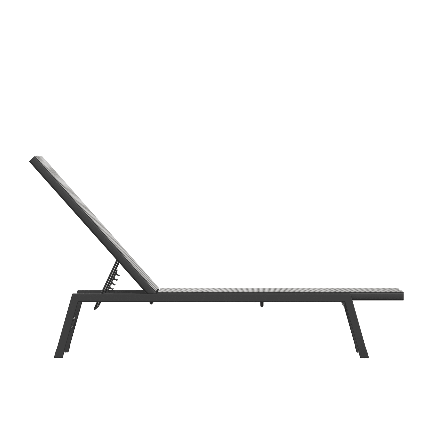 Flash Furniture Brazos Fabric Adjustable Chaise Lounge Chair GrayBlack PopularChairscom Flash Furniture Brazos Fabric Adjustable Chaise Lounge Chair GrayBlack PopularChairscom