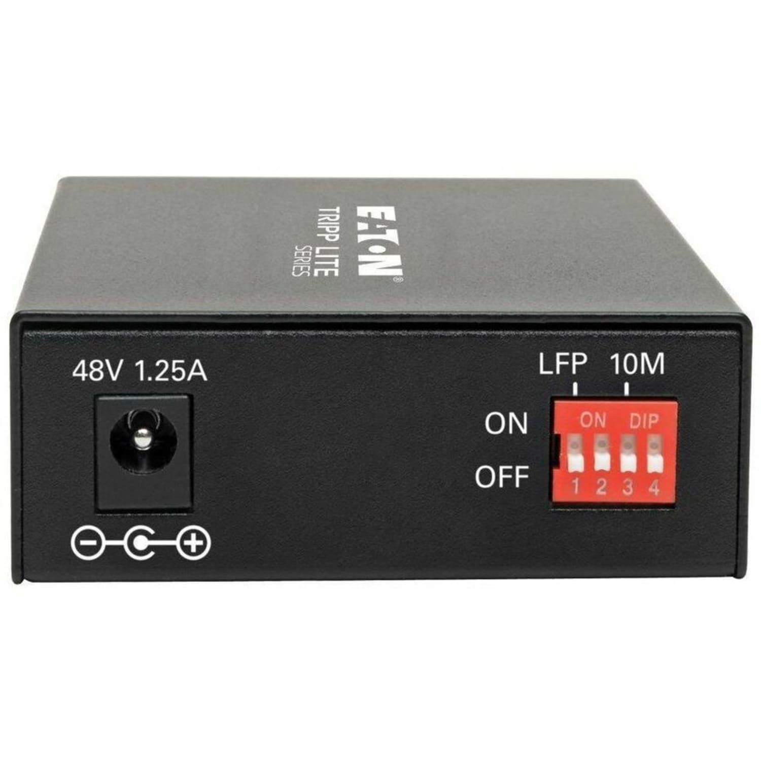 Eaton Tripp Lite Series Gigabit Multimode Fiber to Ethernet Media Converter, POE+ - 10/100/1000 LC, 850 nm, 550 m (1804 ft.) - N785P01LCMM1 - Image 3
