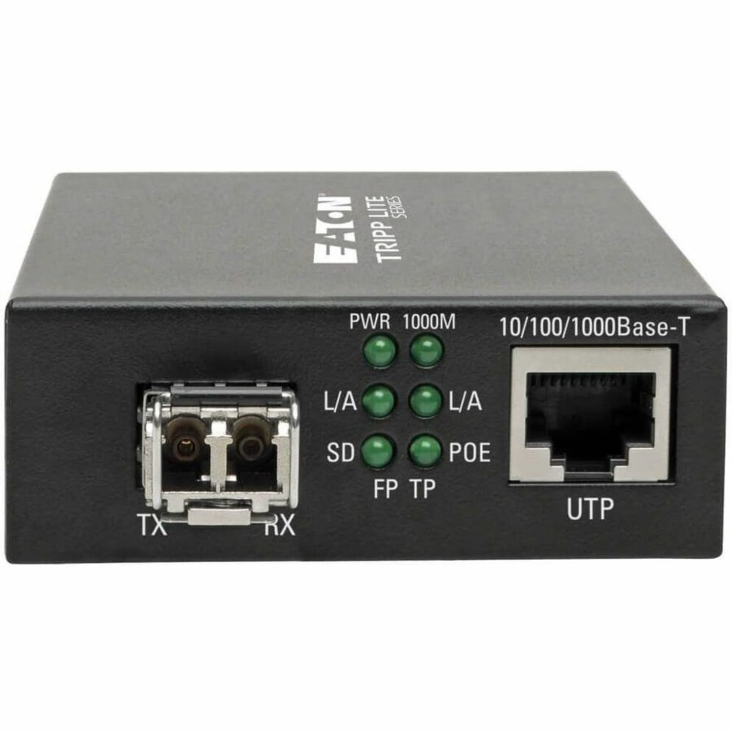 Eaton Tripp Lite Series Gigabit Multimode Fiber to Ethernet Media Converter, POE+ - 10/100/1000 LC, 850 nm, 550 m (1804 ft.) - N785P01LCMM1 - Image 4