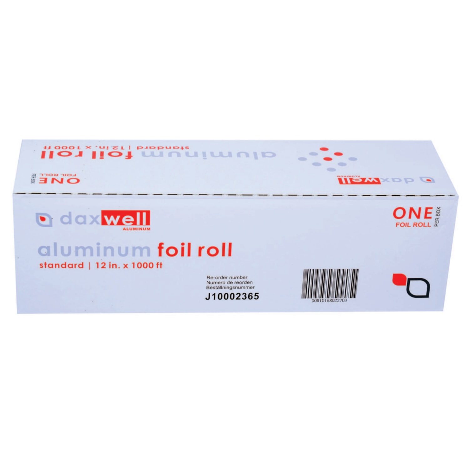 Standard Weight Foil Wrap Roll, 12in x 1,000ft - Image 5