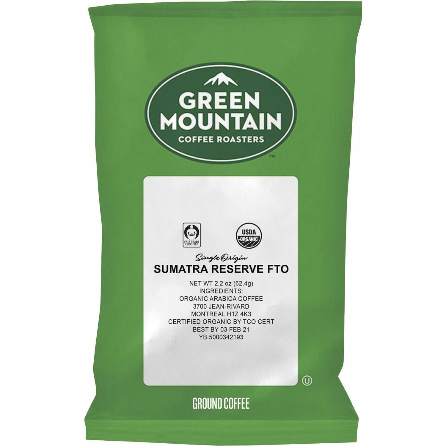 Green Mountain Coffee Ground Coffee, Spiced Blend, 2 Oz Per Bag, Case Of 50 Bags - Image 3