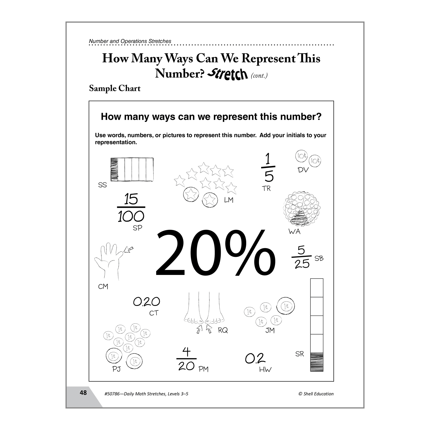 Shell Education Daily Math Stretches: Building Conceptual Understanding, Grades 3 - 5 - Image 5