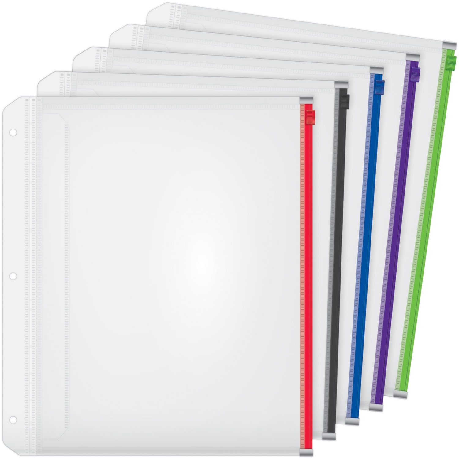 Cardinal Zipper Binder Pockets - 0.50in Maximum Capacity - 100x Sheet Capacity -  - 14650