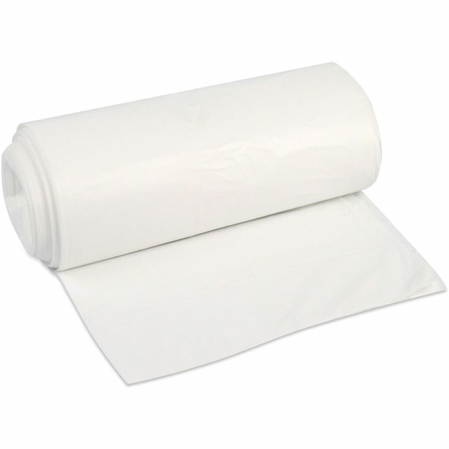 Heritage Accufit RePrime Can Liners - 55 gal Capacity - 40in Width x 53in Length x 0.90 mil (23 Micron) Thickness - Low Density - Clear - Linear Low-Density Polyethylene (LLDPE) - Garbage - 50 Box - 3 / Carton - Image 4