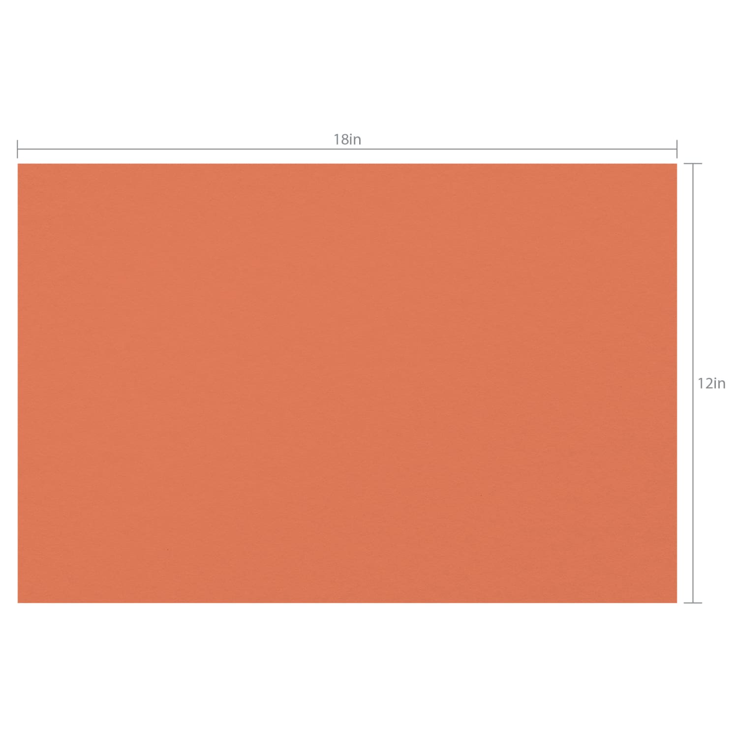 Office Depot Brand Construction Paper, 12in x 18in, 100% Recycled, Orange, Pack Of 50 Sheets - Image 4