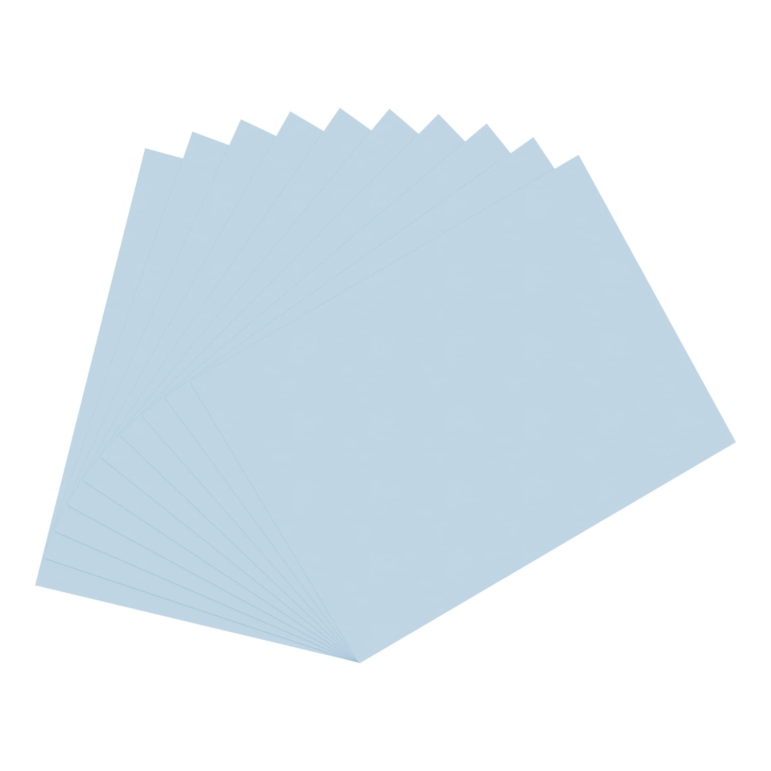 Office Depot Brand Construction Paper, 9in x 12in, 100% Recycled, Light Blue, Pack Of 50 Sheets - Image 3