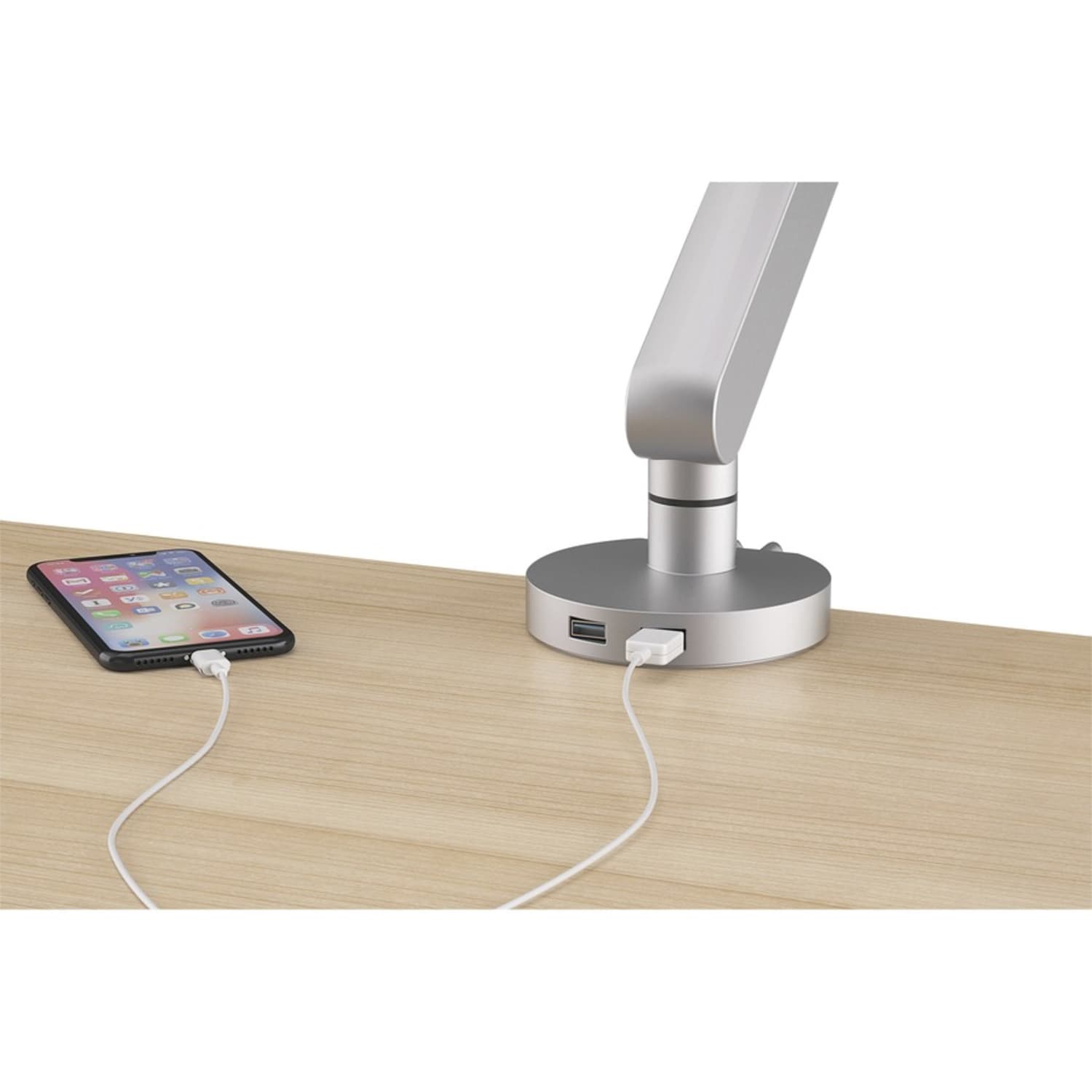 HON Mounting Arm For 30in Monitors, Silver, HONBSMAUSB - Image 4