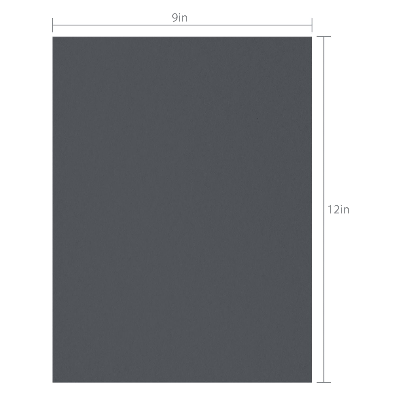 Office Depot Brand Construction Paper, 9in x 12in, 100% Recycled, Black, Pack Of 500 Sheets - Image 4