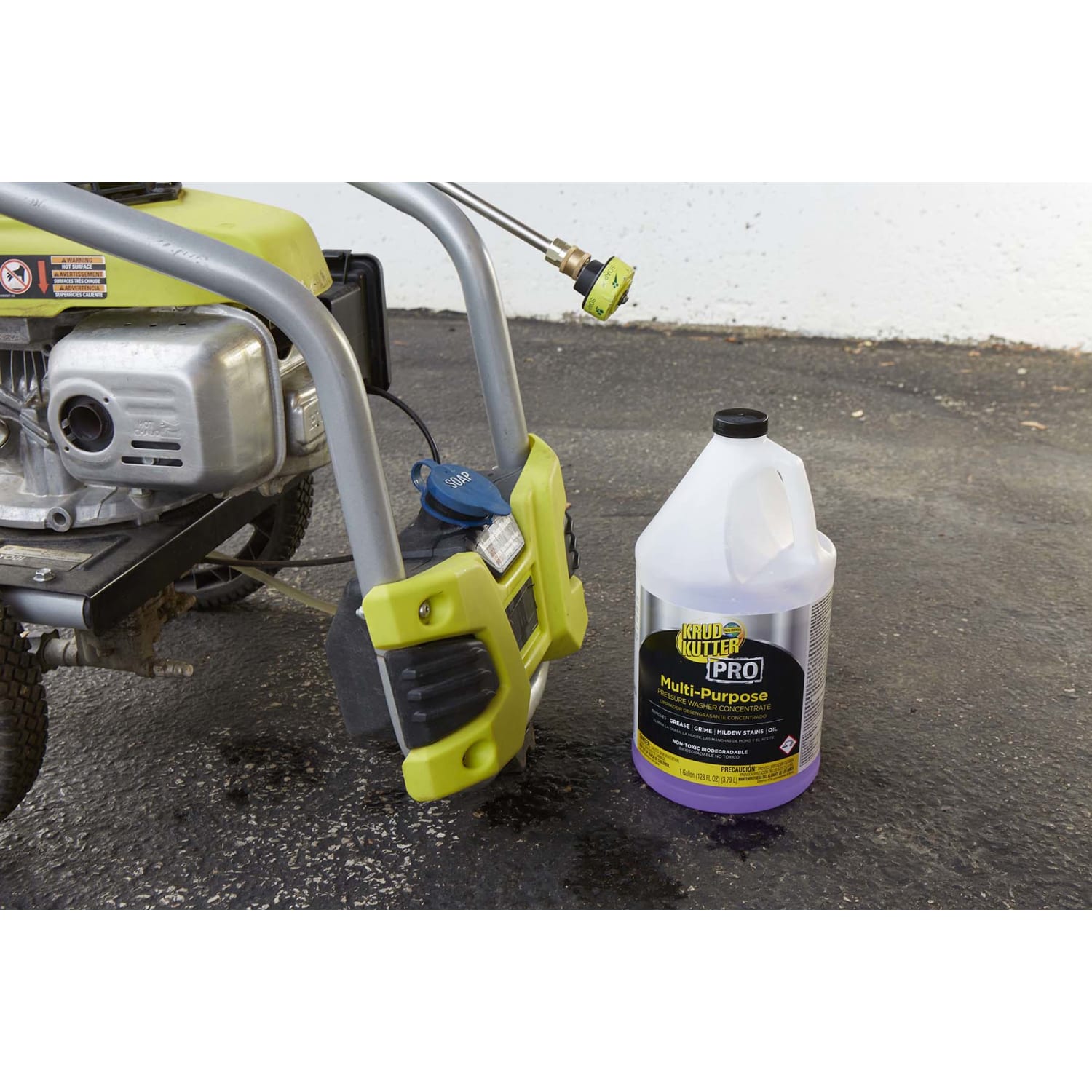 Krud Kutter Pro Multi-Purpose Pressure Washer Concentrate, 1 Gallon, Purple, Pack Of 4 Jugs - Image 3