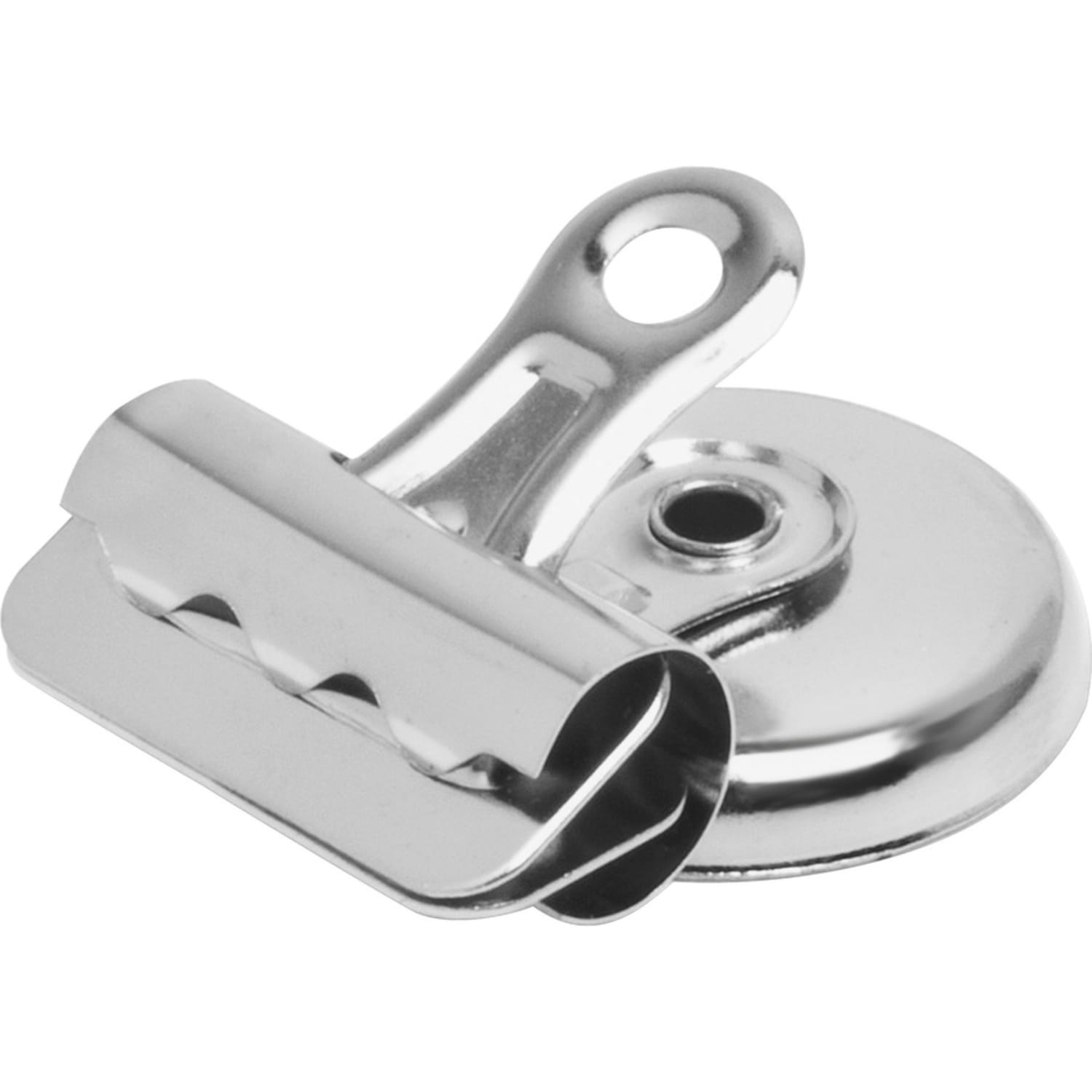 Business Source Magnetic Grip Clips Pack - No. 1 - 1.3in Width - for Paper - Magnetic, Heavy Duty - 108 / Bundle - Silver - Image 4