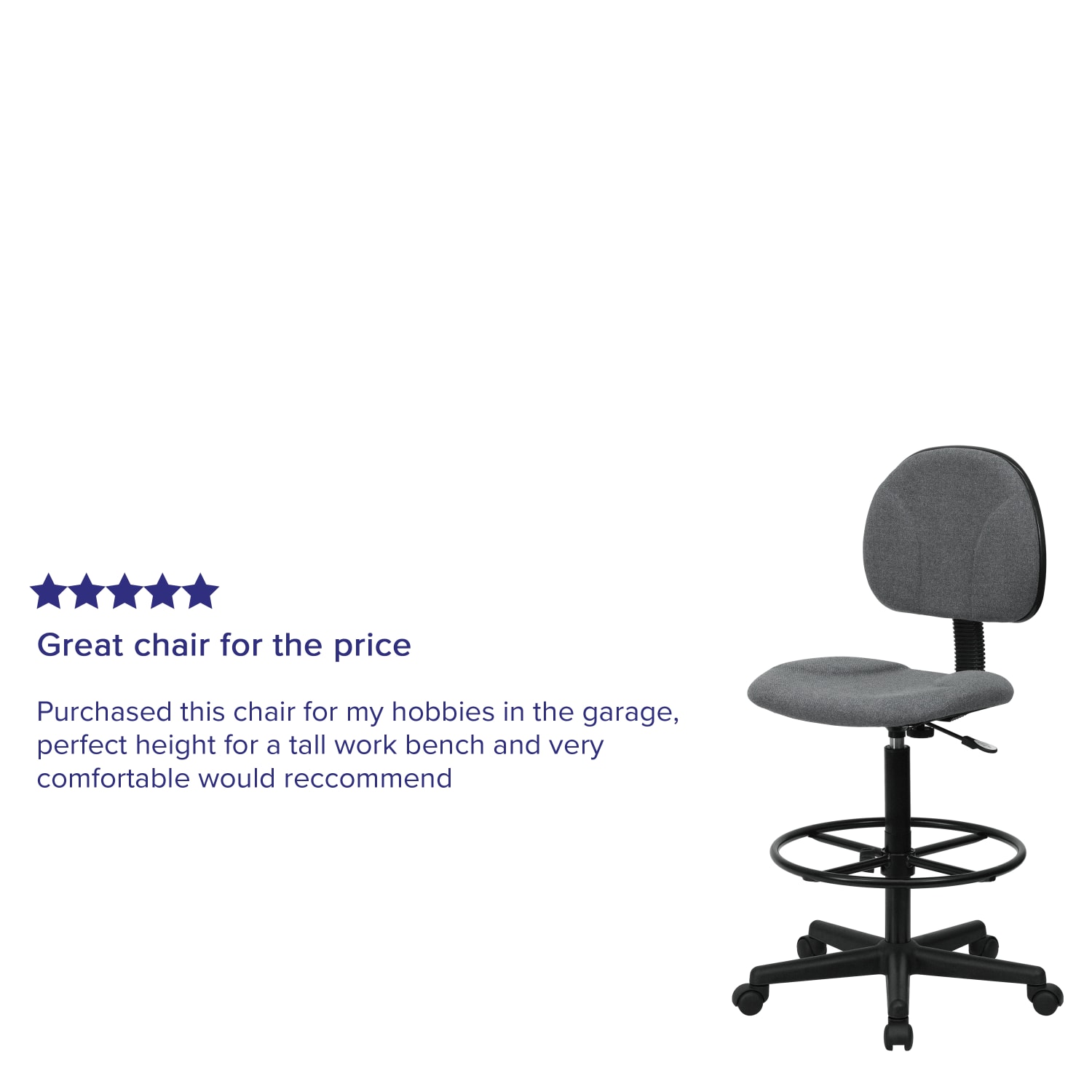 Flash Furniture Fabric Drafting Chair Cylinders 22527H or 26305H GrayBlack PopularChairscom Flash Furniture Fabric Drafting Chair Cylinders 225 27H or 26 305H GrayBlack PopularChairscom