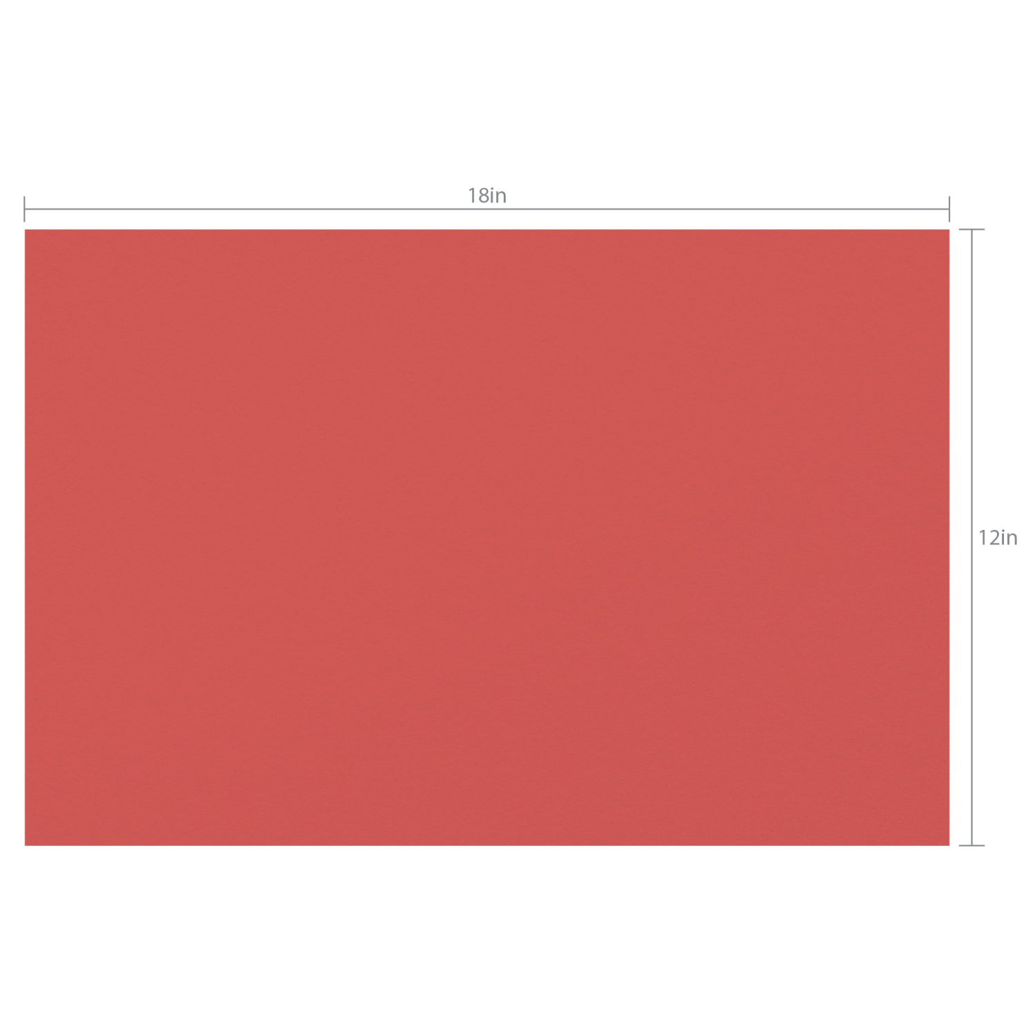 Office Depot Brand Construction Paper, 12in x 18in, 100% Recycled, Red, Pack Of 50 Sheets - Image 4