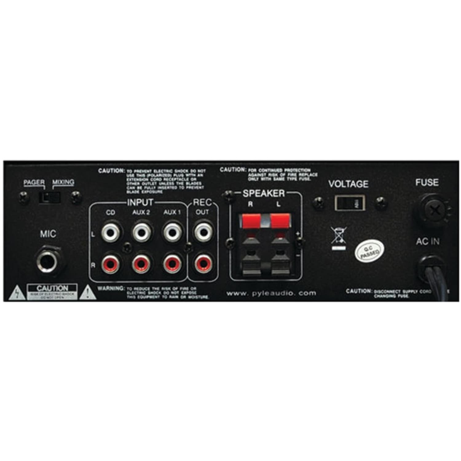 Pyle PTA4 Amplifier - 120 W RMS - Image 3