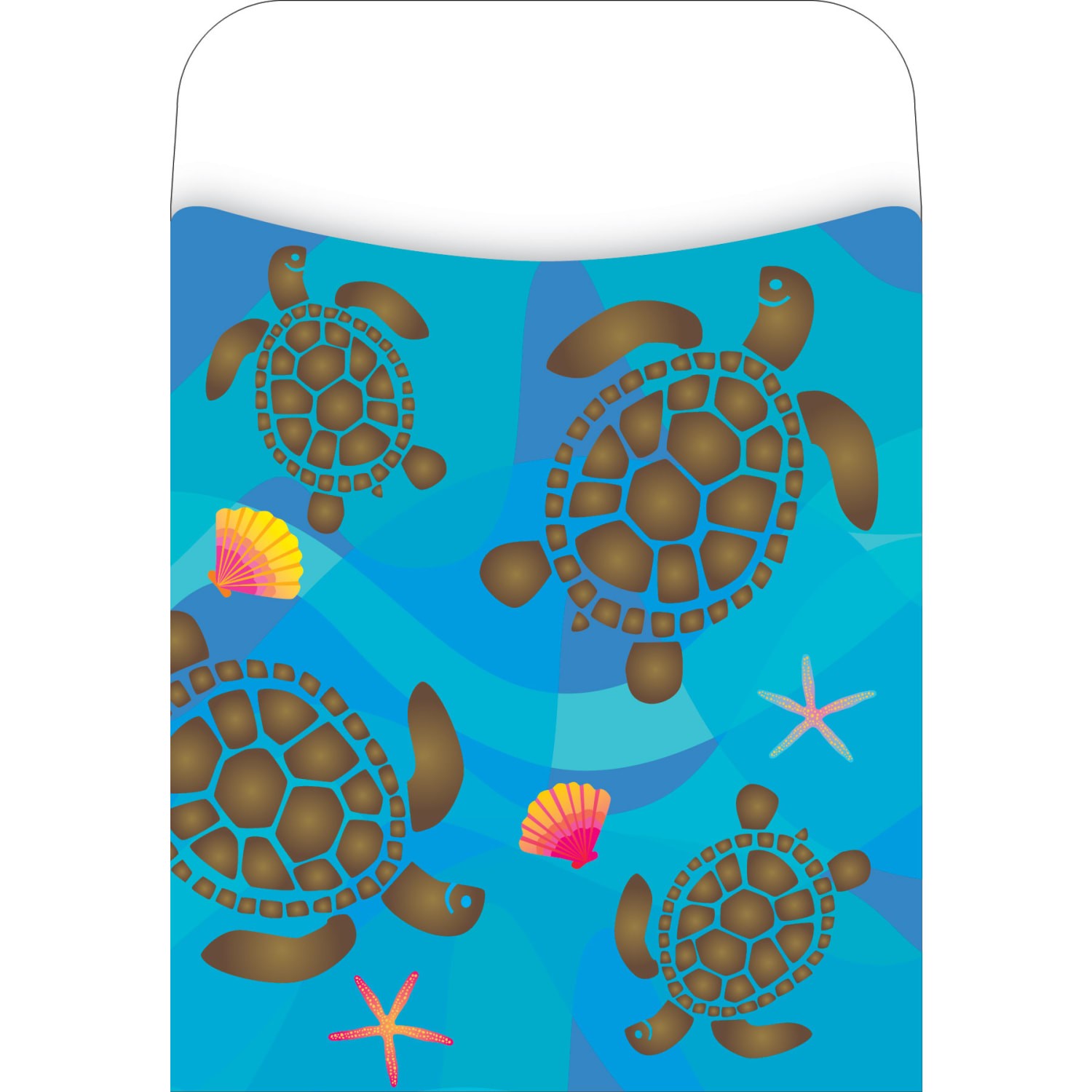 Barker Creek Peel & Stick Library Pockets, 3-1/2in x 5-1/8in, Kai Ola, Pack Of 30 Pockets - Image 3