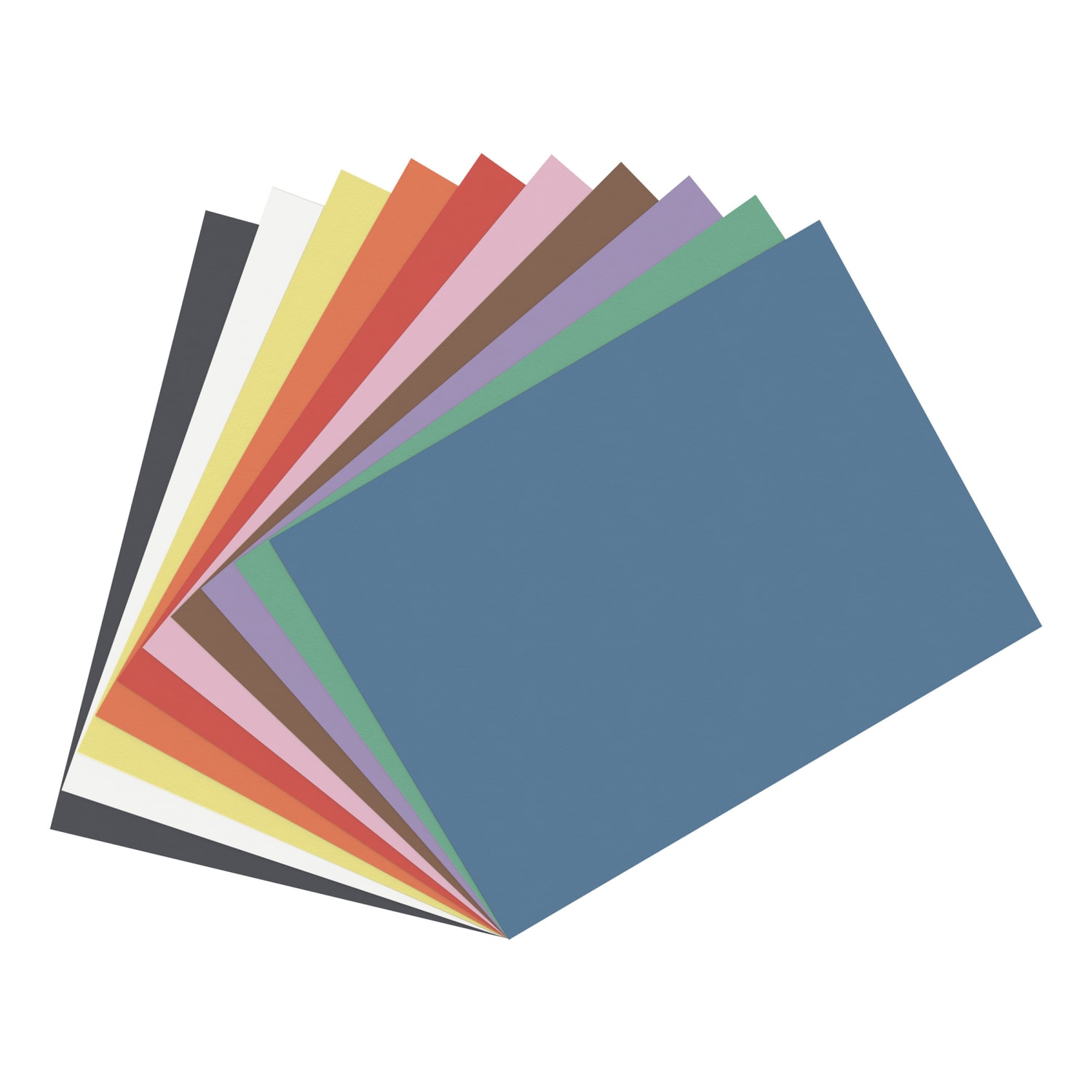 Office Depot Brand Construction Paper, 9in x 12in, 100% Recycled, Assorted Colors, Pack Of 300 Sheets - Image 3