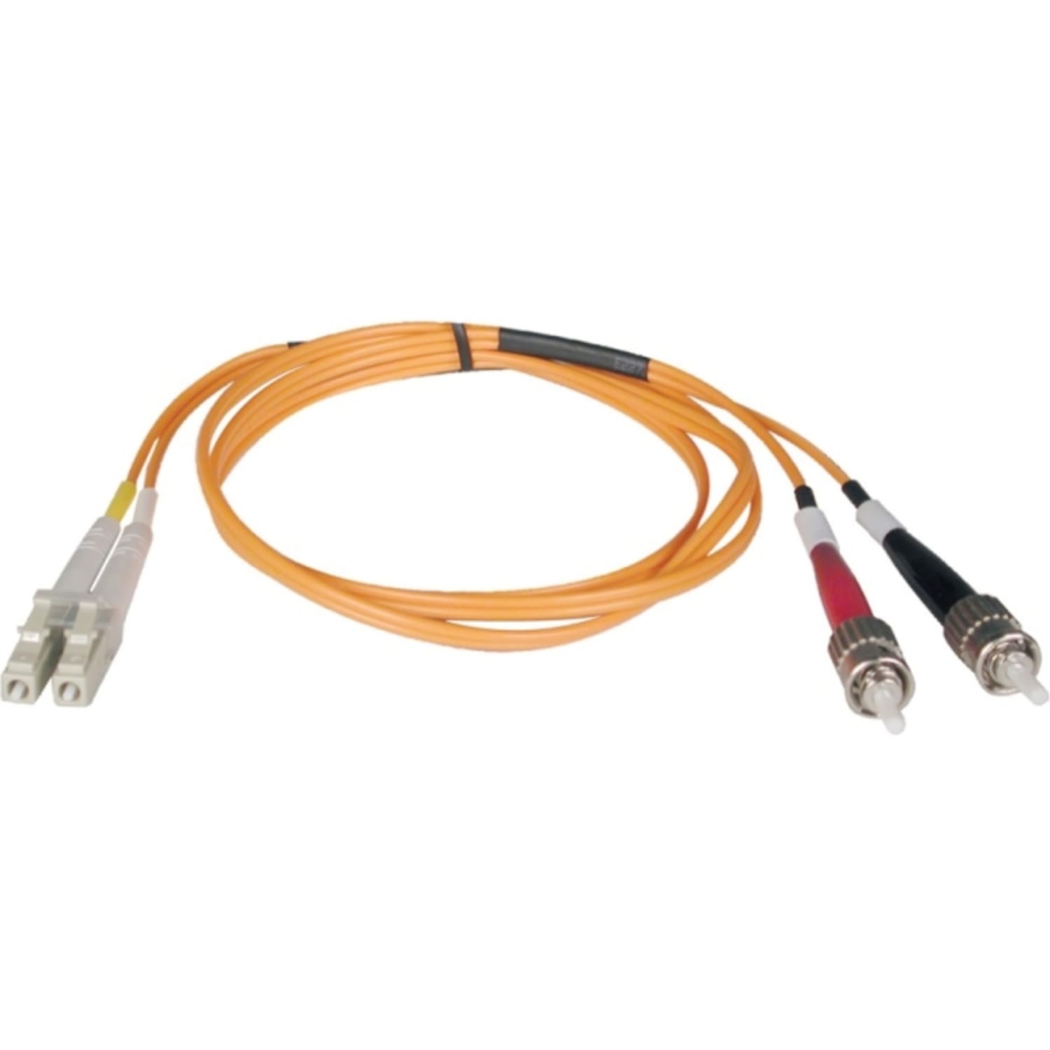 Tripp Lite 10M Duplex Multimode 62.5/125 Fiber Optic Patch Cable LC/ST 33ft 33ft 10 Meter - Patch cable - ST multi-mode (M) to LC multi-mode (M) - 10 m - fiber optic - duplex - 62.5 / 125 micron - orange - Image 3
