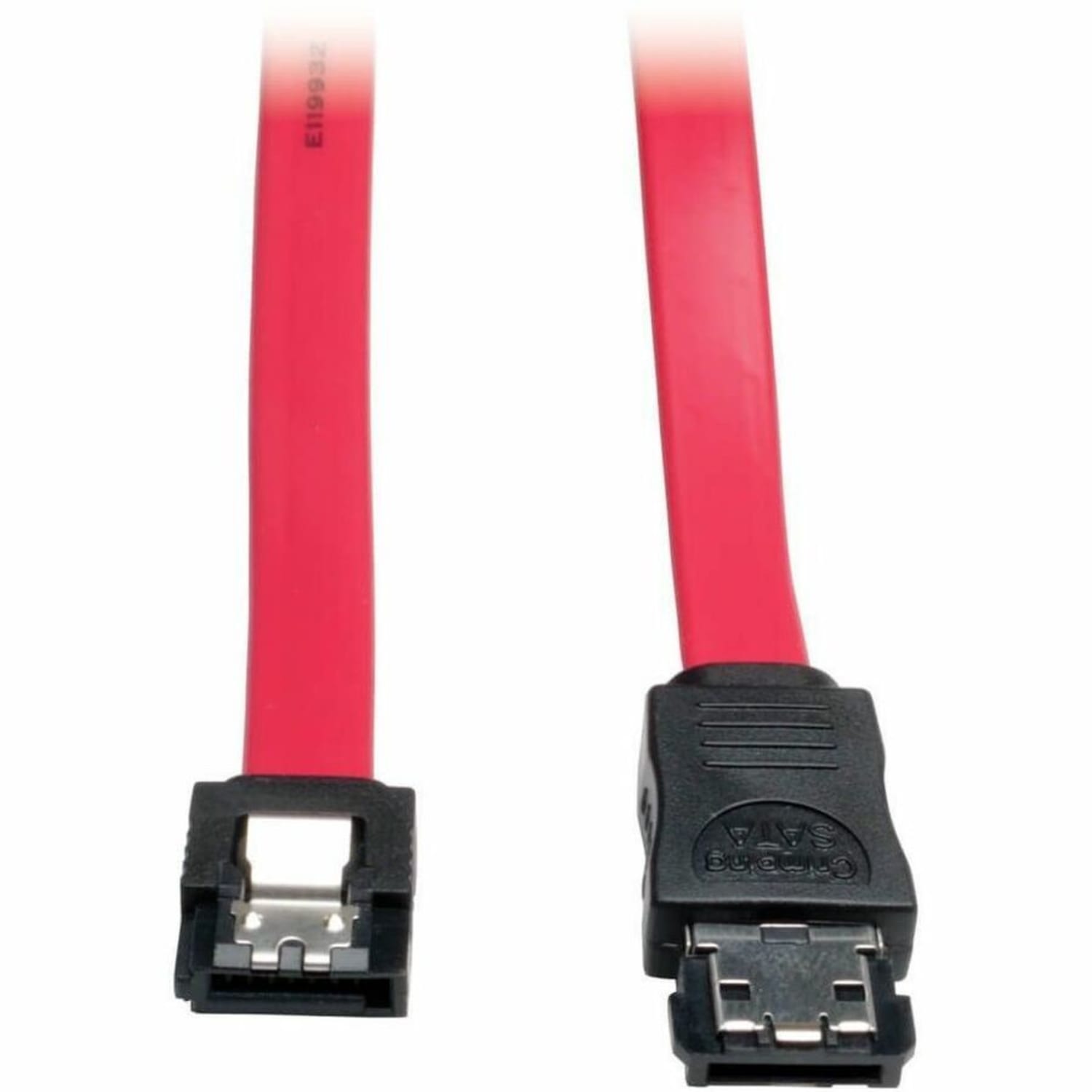 Tripp Lite 18 Inch SATA to eSATA Transition Cable 7Pin Male / 7Pin Male 18in - (7Pin/7Pin) 18-in. - Image 3