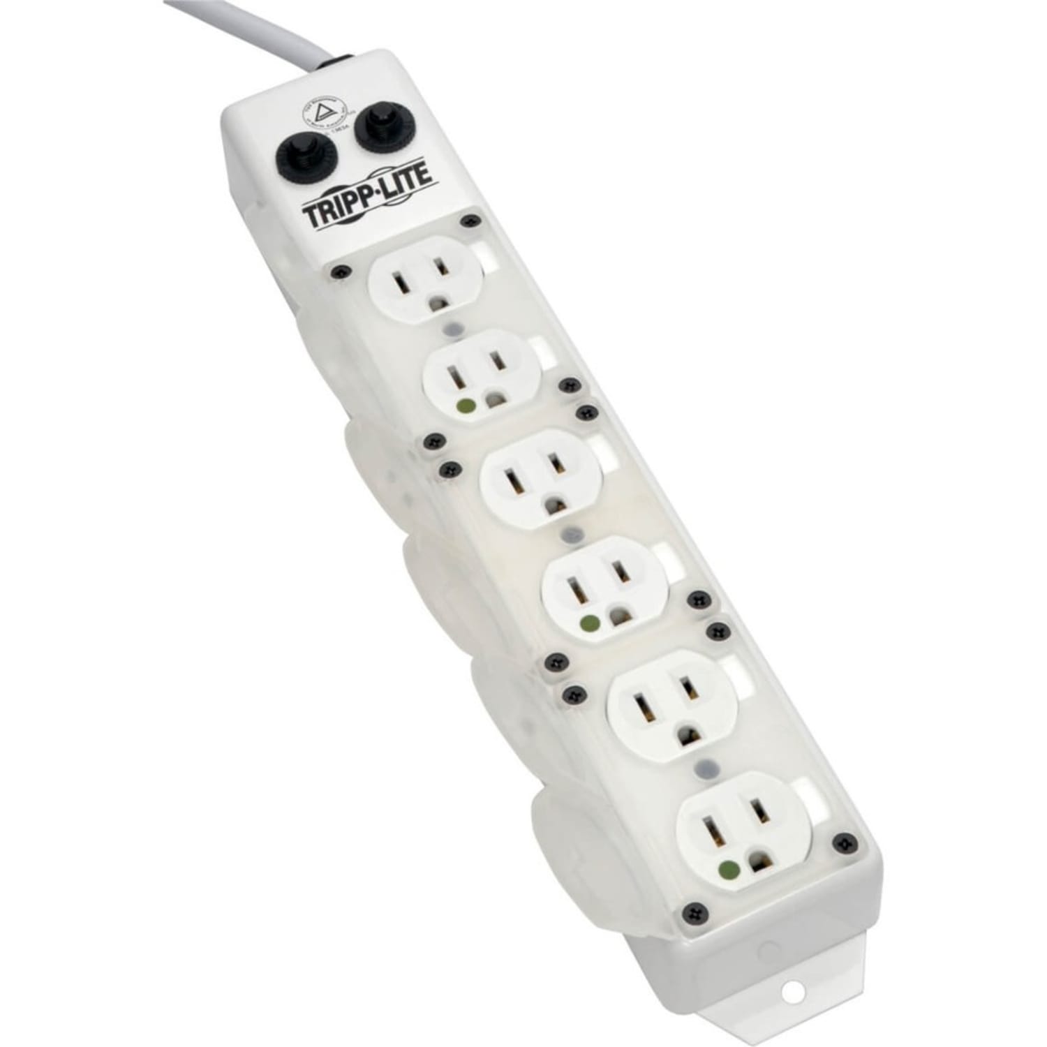Tripp Lite Safe-IT For Patient-Care Vicinity - UL 1363A Medical-Grade Antimicrobial Power Strip 6 15A Hospita - PS615HGOEM - Image 4