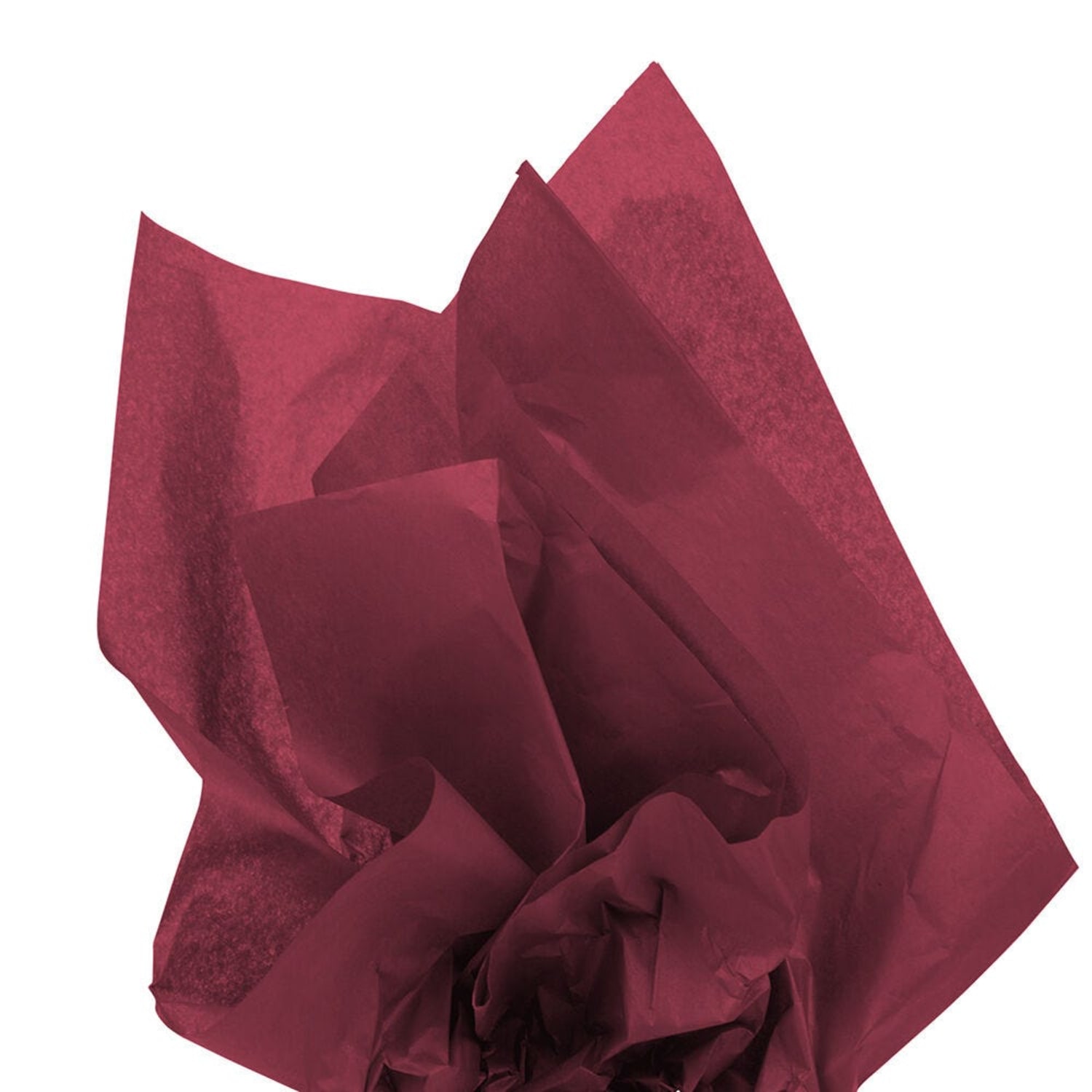 JAM Paper Tissue Paper, 26inH x 20inW x 1/8inD, Burgundy, Pack Of 10 Sheets - Image 4
