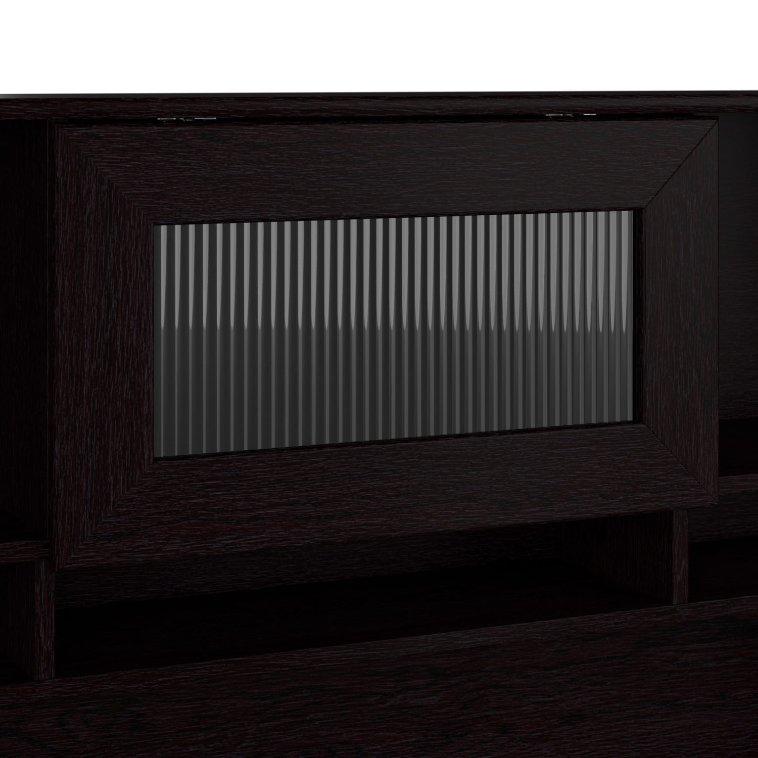 Bush Business Furniture Cabot L 60inW Shaped Corner Desk With Hutch And Drawers, Espresso Oak, Standard Delivery - Image 6