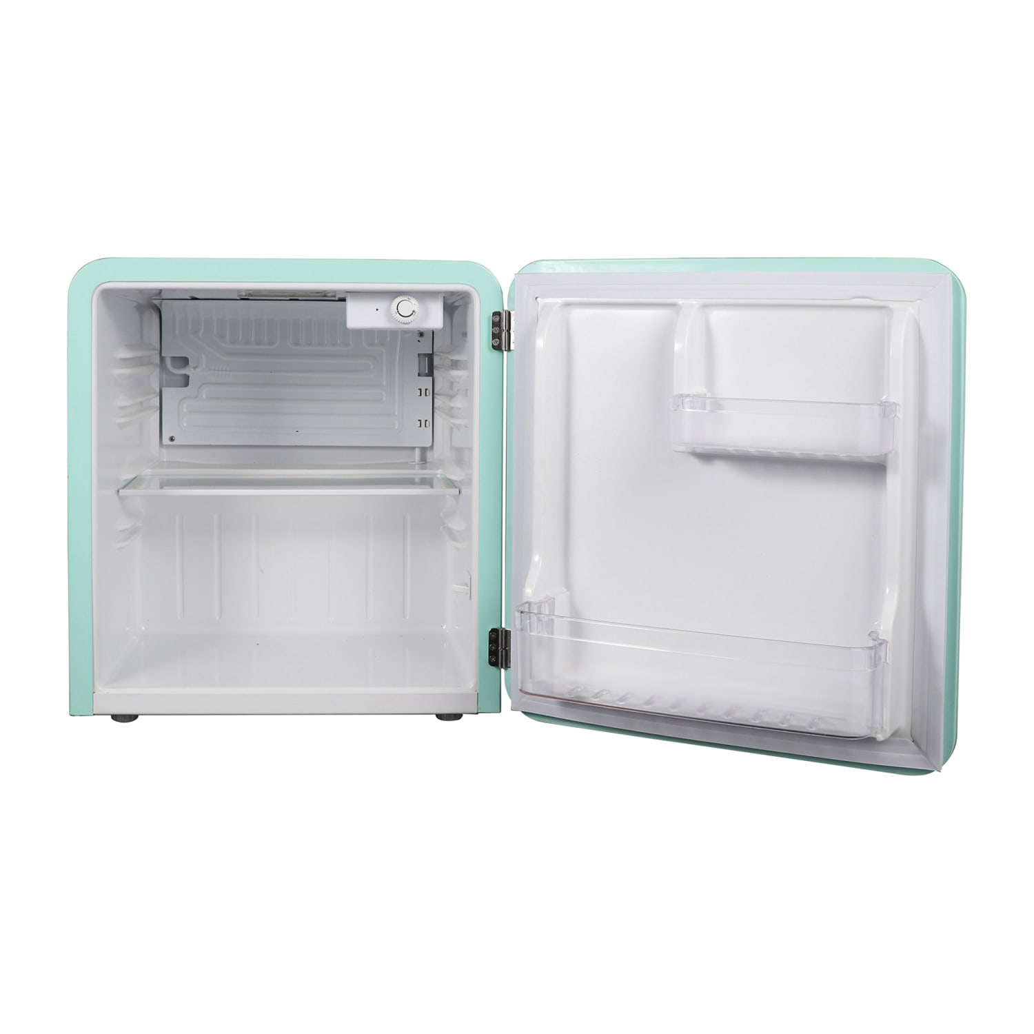 Magic Chef 1.6 Cu. Ft. Retro Mini Fridge With Manual Defrost, Green - Image 6