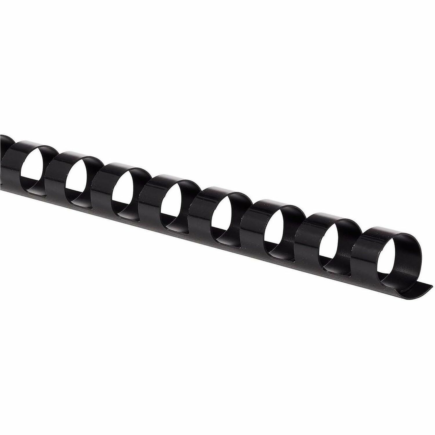Mead CombBind Binding Spines - 0.37in Maximum Capacity - 55 x Sheet Capacity - For Letter 8 1/2in x 11in Sheet - Plastic - 125 / Box