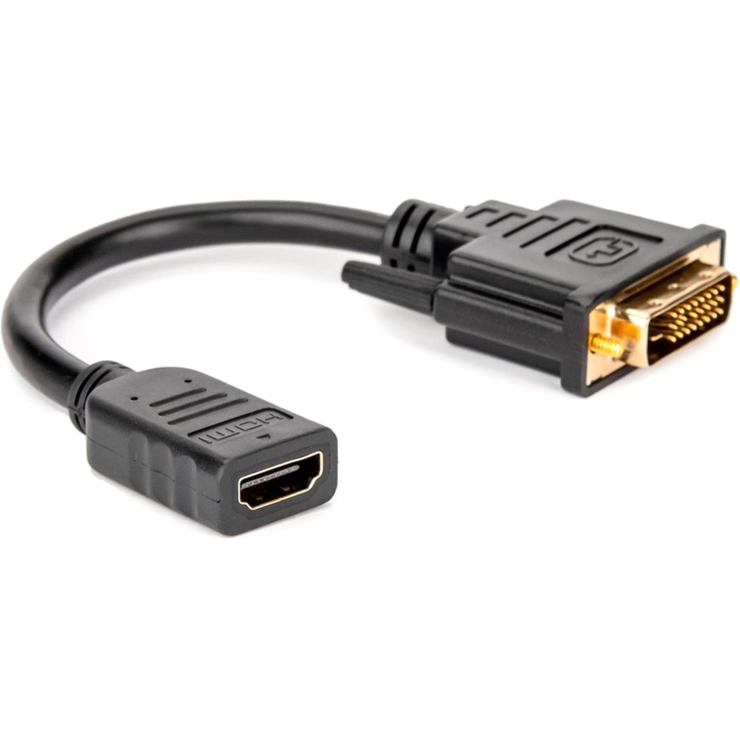 Rocstor HDMI to DVI-D Video Cable Adapter - 8in - HDMI Female to DVI Male - DVI/HDMI  - Y10C123B1 - Image 4