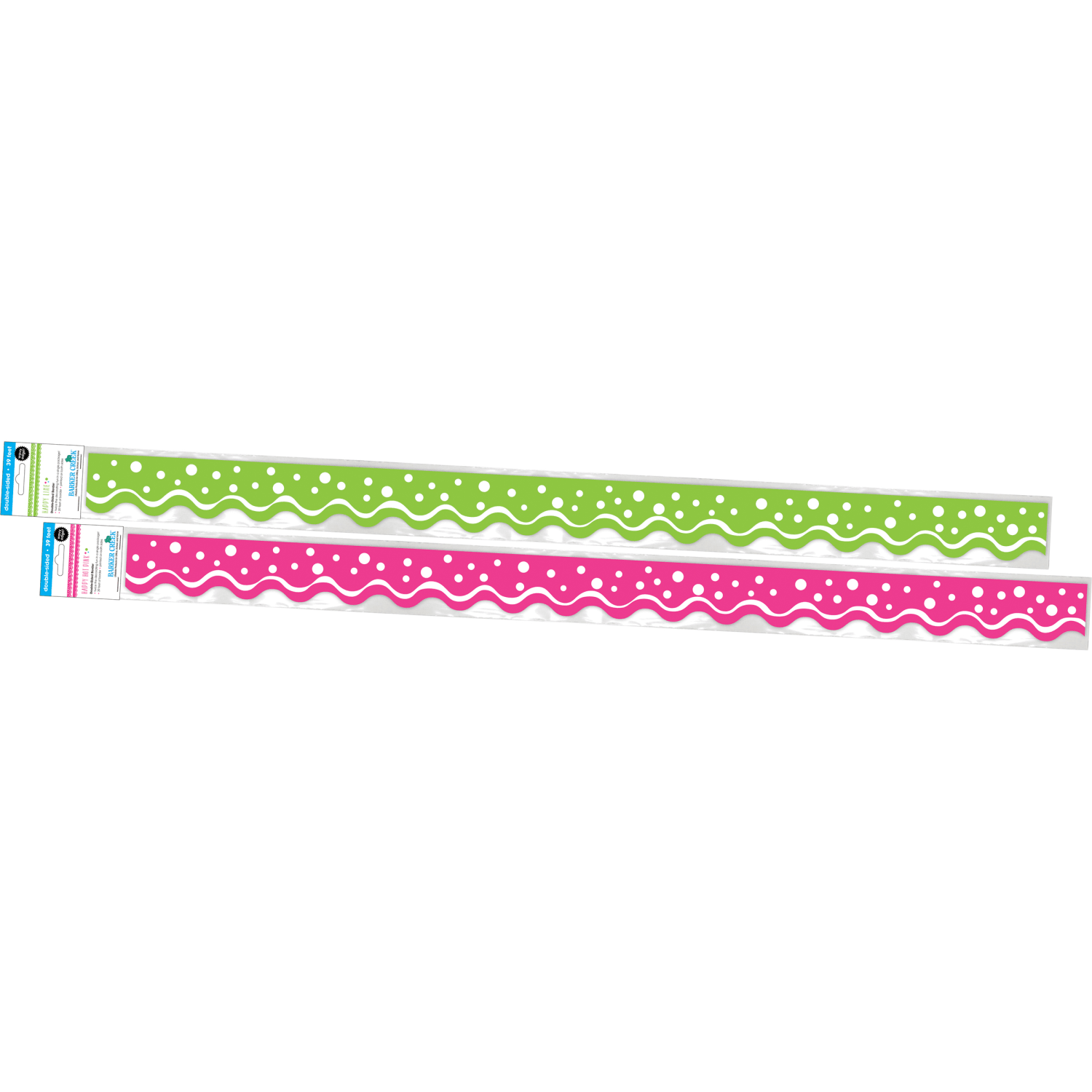 Barker Creek Double-Sided Scalloped Borders, 2-1/4in x 36in, Spring, 13 Strips Per Pack, Set Of 2 Packs - Image 5