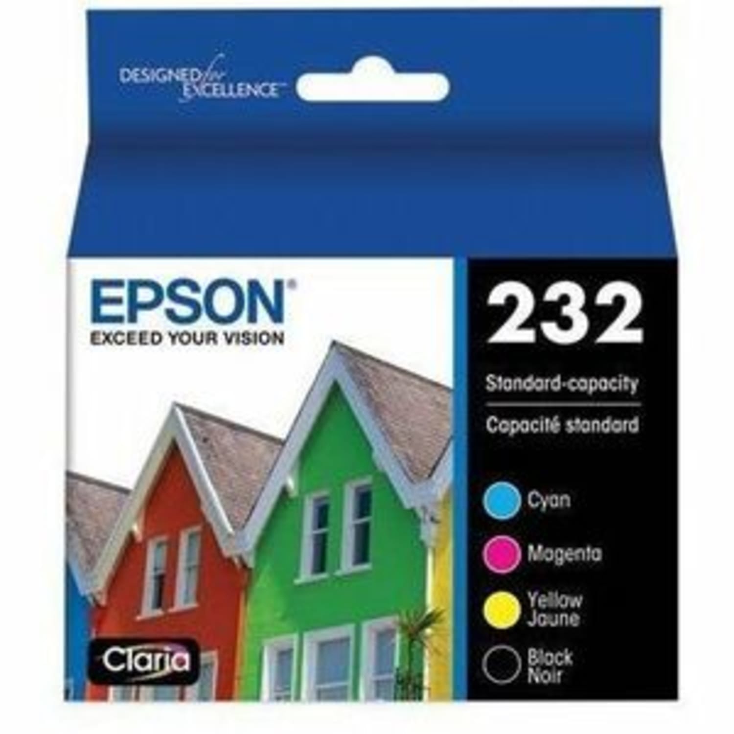 Epson Claria T232 Black/Cyan/Magenta/Yellow Ink Cartridges, Set Of 4 Cartridges, T232120-BCS - Image 4