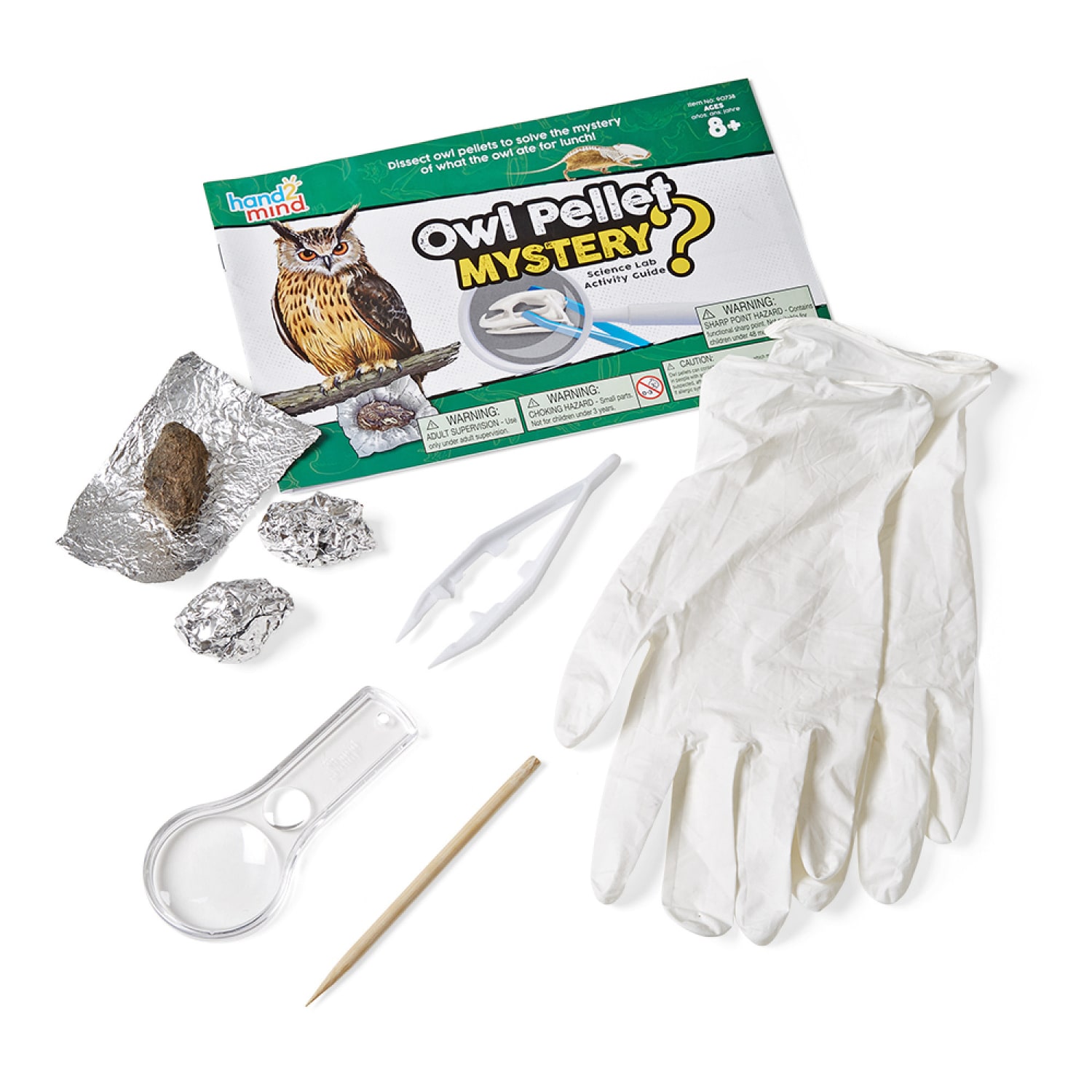 Hand2Mind Owl Pellet Mystery Science Lab Kit - Image 4