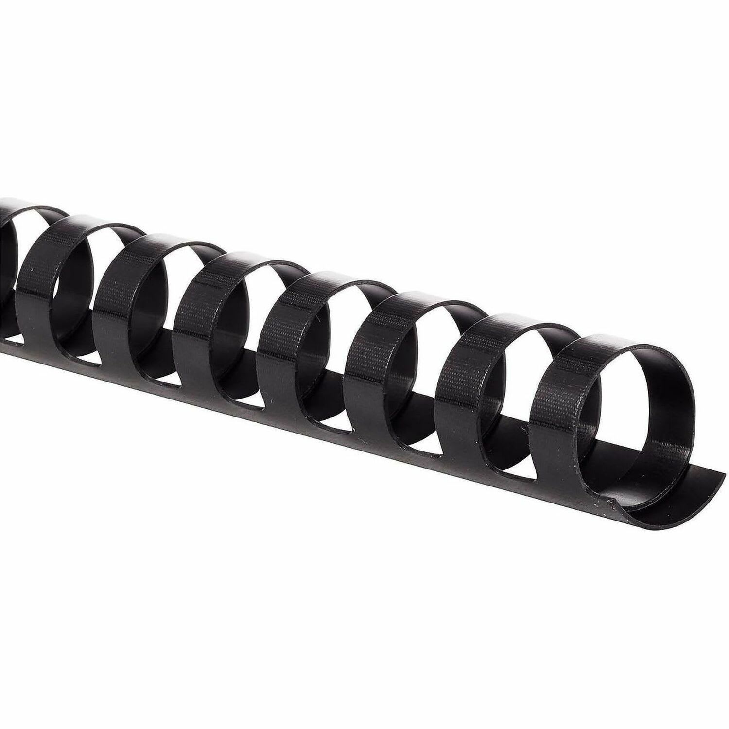 Mead CombBind Binding Spines - 0.62in Maximum Capacity - 125 x Sheet Capacity - For Letter 8 1/2in x 11in Sheet - Plastic - 125 / Box