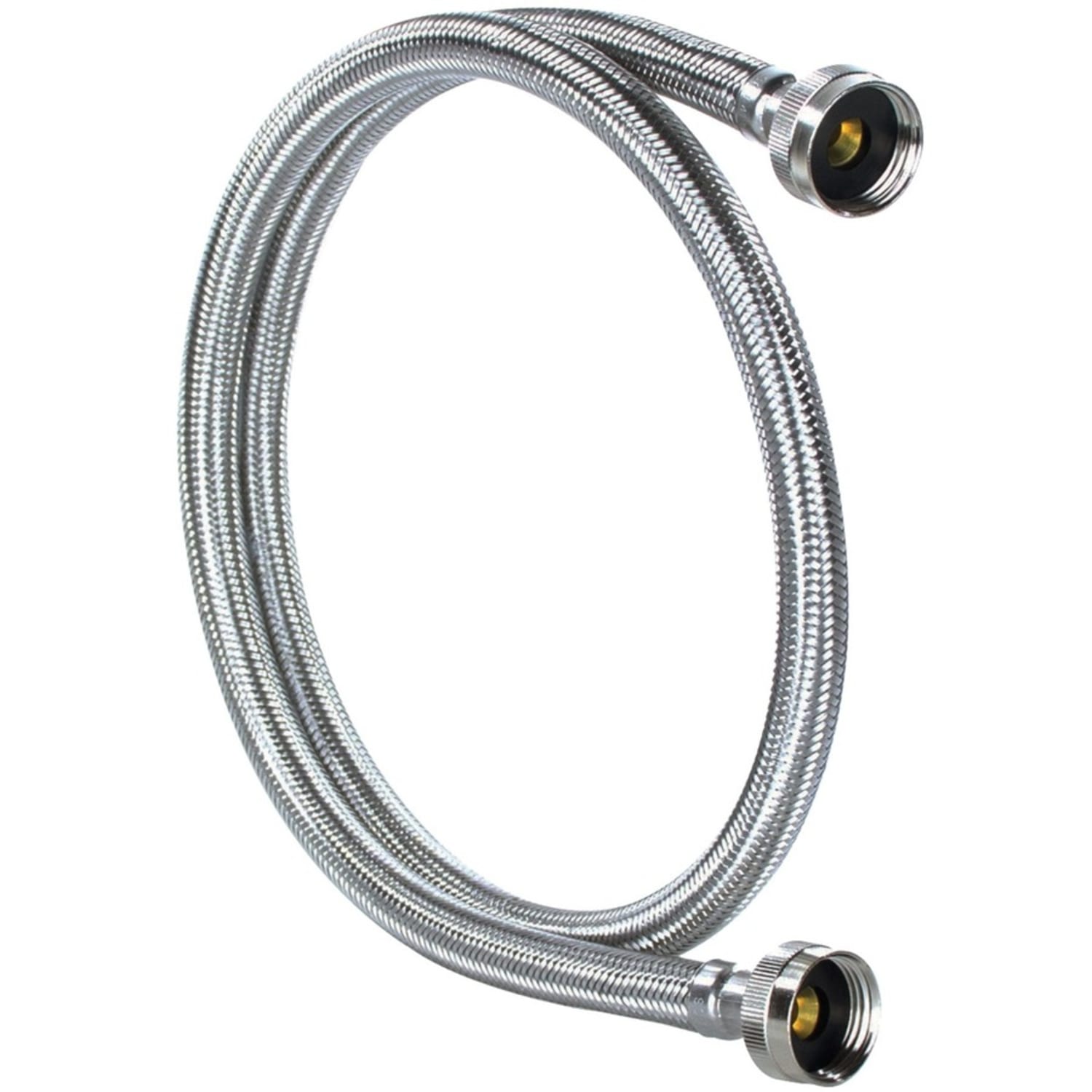 Certified Appliance Accessories Braided Stainless Steel Washing Machine Hose - 96in - Silver, Stainless Steel - WM96SS - Image 5