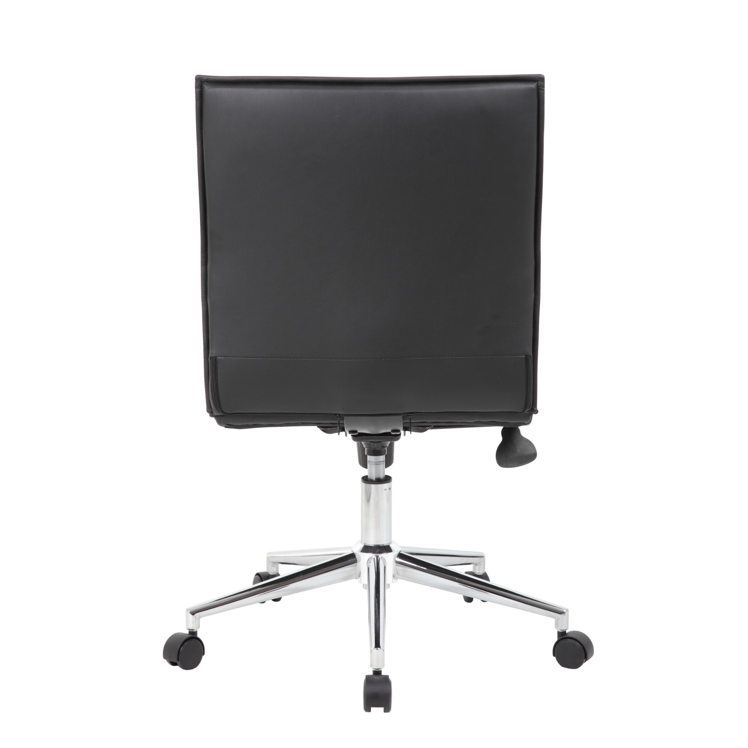 Boss Office Products Sleek Ribbed Armless Task Chair Black PopularChairscom Boss Office Products Sleek Ribbed Armless Task Chair Black PopularChairscom