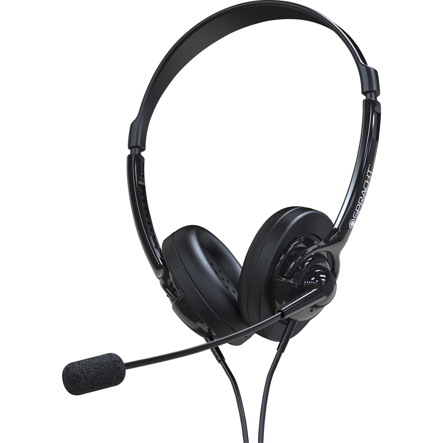 Spracht ZUM ZUM350B Headset - Stereo - Mini-phone (3.5mm), Sub-mini phone (2.5mm) - Wired - Over-th - ZUM350B