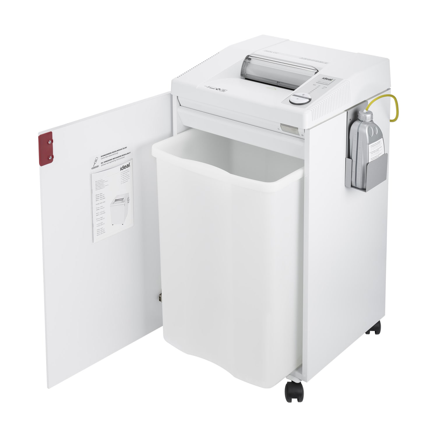 Ideal 2604 16 Sheet Cross-Cut Commercial Office Paper Shredder, IDEDSH0361OH - Image 6