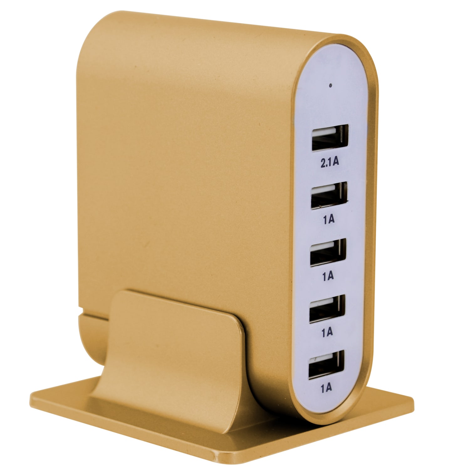 Trexonic 5-Port USB Compact Charging Station, Gold, 995105179M
