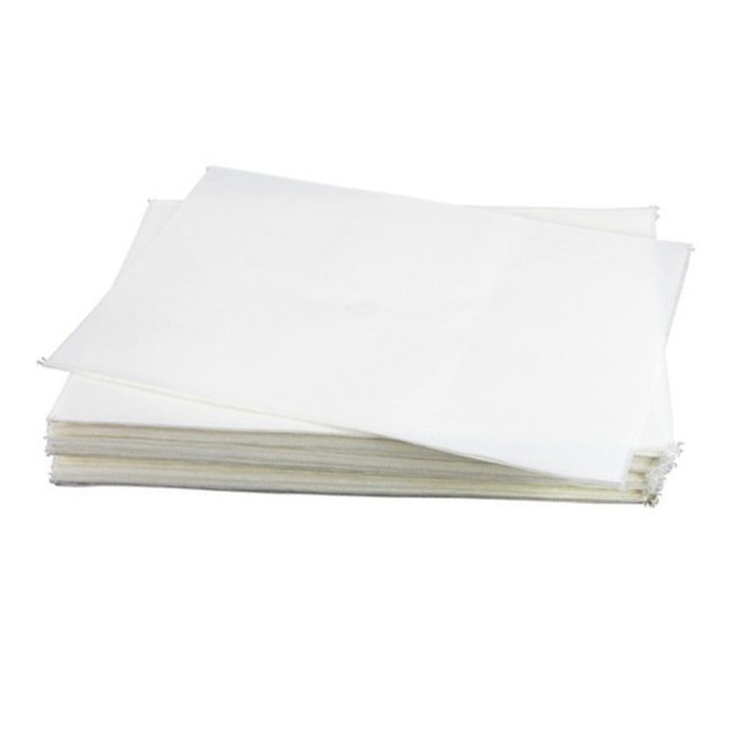 Allpoints Select Allpoints Filter Paper For Air Fryers, 1-1/4in Hole, 13-1/2in x 20-1/2in, White, Pack Of 100 Sheets