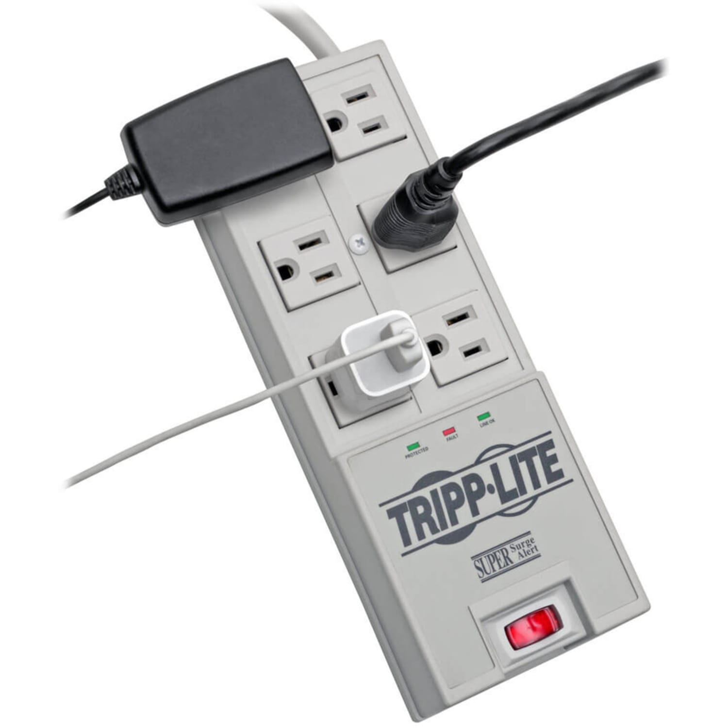 Eaton Tripp Lite Series Surge Protector Power Strip 6 Outlet 6ft Cord 2420 Joules Auto Shut Off - Surge protector - TR6 - Image 5