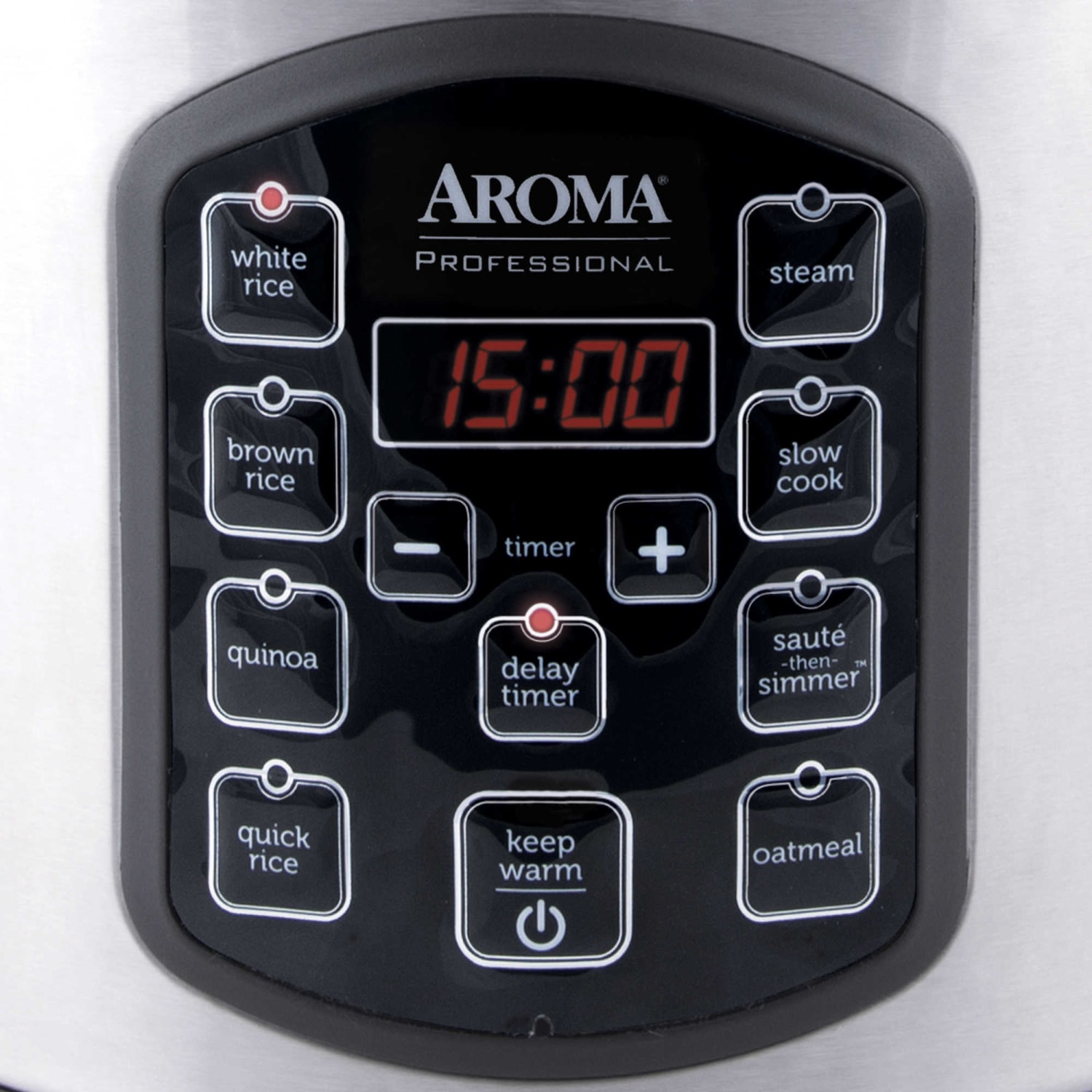 Aroma ARC-954SBD 8-Cup Digital Rice Cooker, Silver - Image 5
