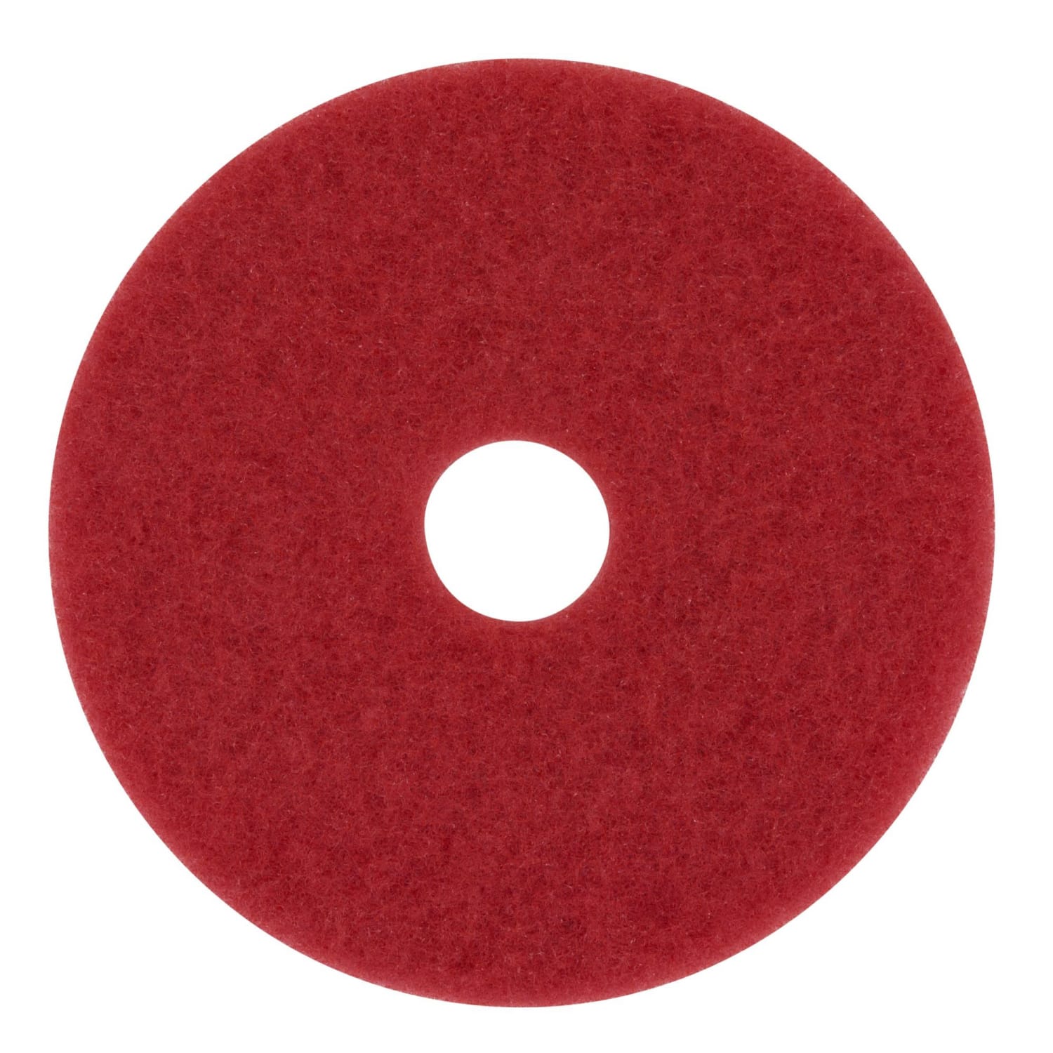 3M 5100 Buffer Floor Pads, 13in Diameter, Red, Case Of 5 - Image 5