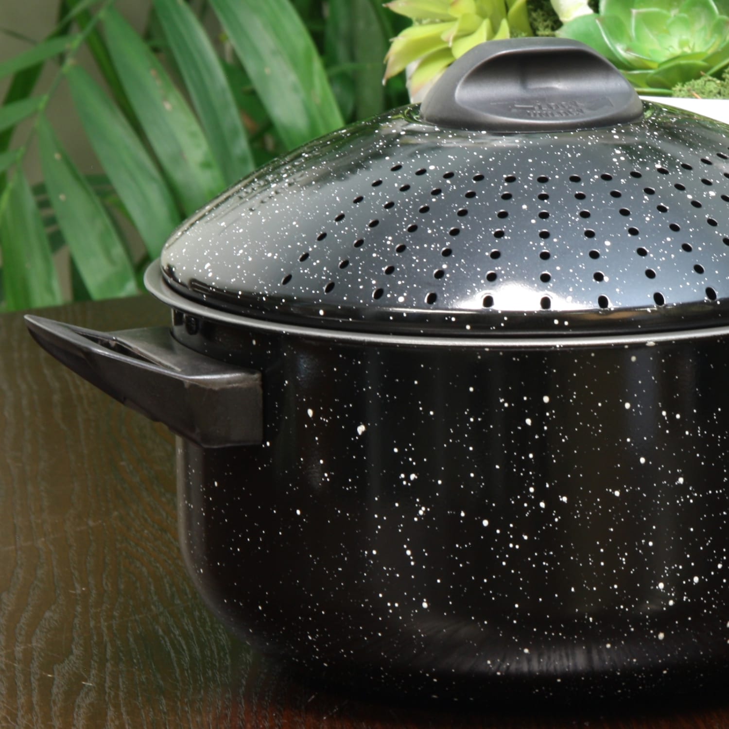 Gibson Home Casselman 4-Piece Pasta Pot Set, Black - Image 4