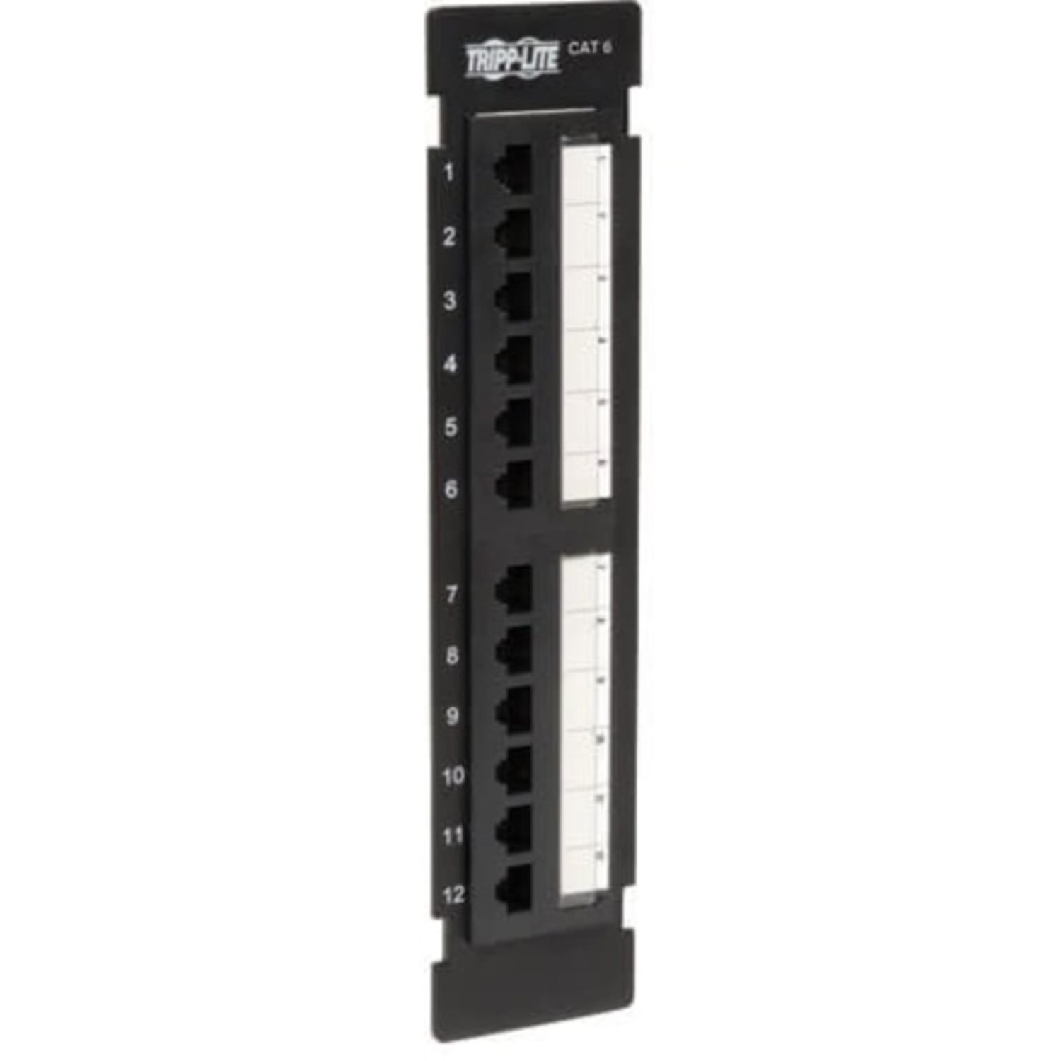 Eaton Tripp Lite Series 12-Port Cat6/Cat5 Wall-Mount Vertical 110 Patch Panel, TAA - 12 x RJ-45 - Image 5